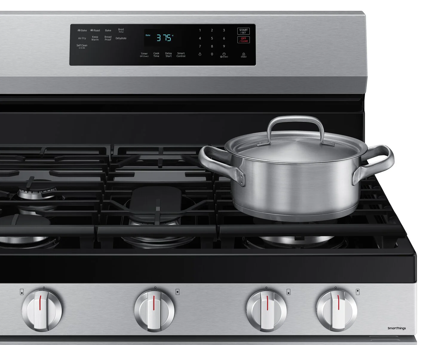 Samsung 6.0 Cu. Ft. Freestanding Gas Range with Fan Convection - NX60A6511SS/AA - Image 6