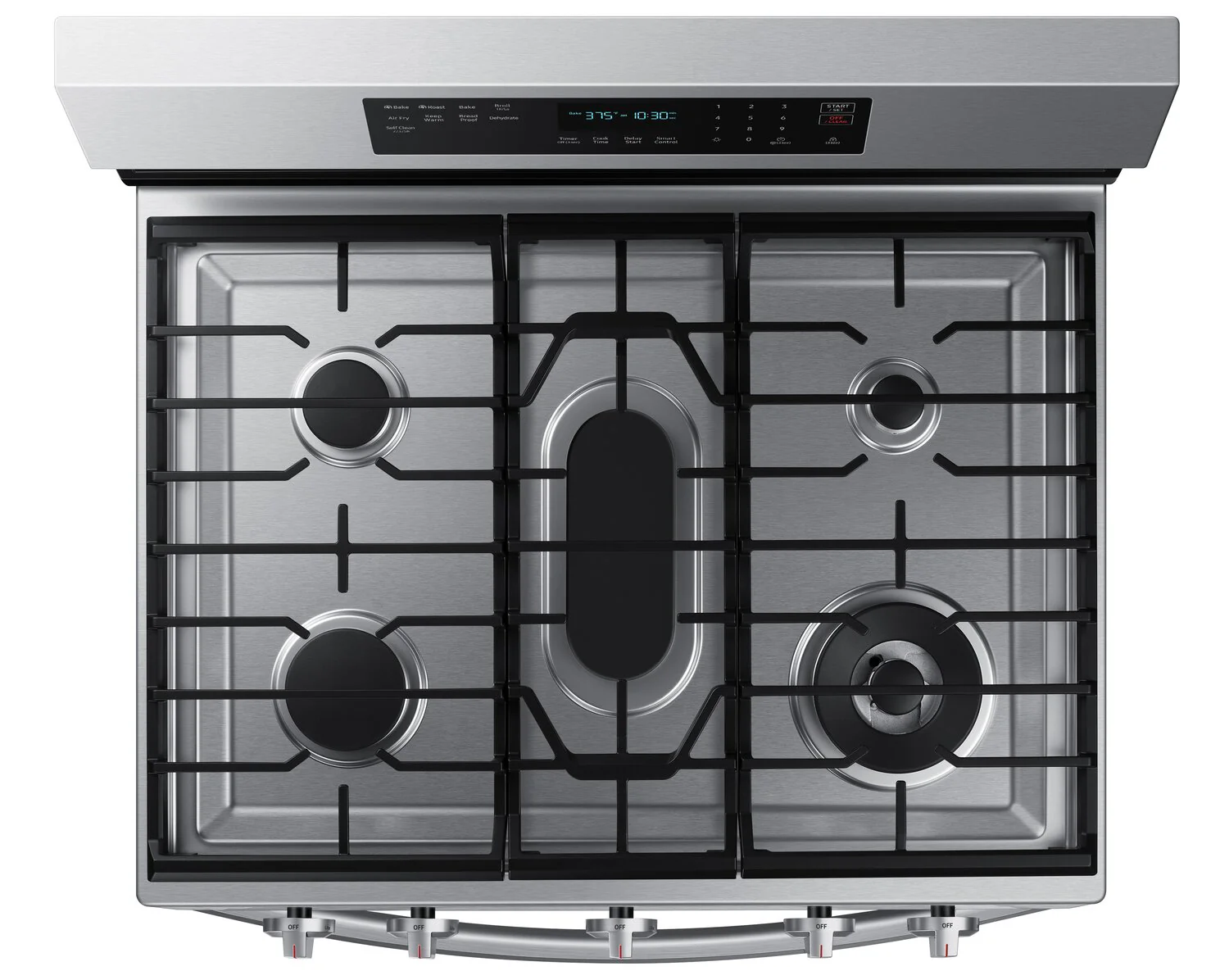 Samsung 6 Cu. Ft. Freestanding Gas Range with Air Fry - NX60A6711SS/AA - Image 5