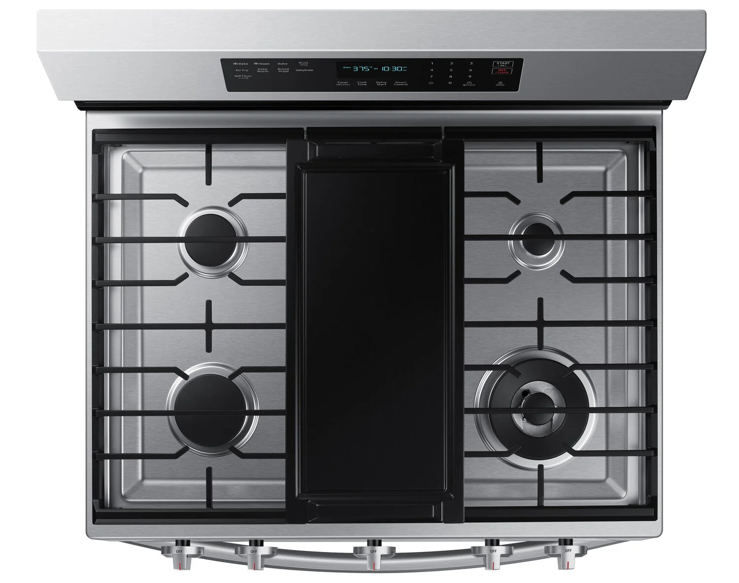Samsung 6 Cu. Ft. Freestanding Gas Range with Air Fry - NX60A6711SS/AA - Image 8