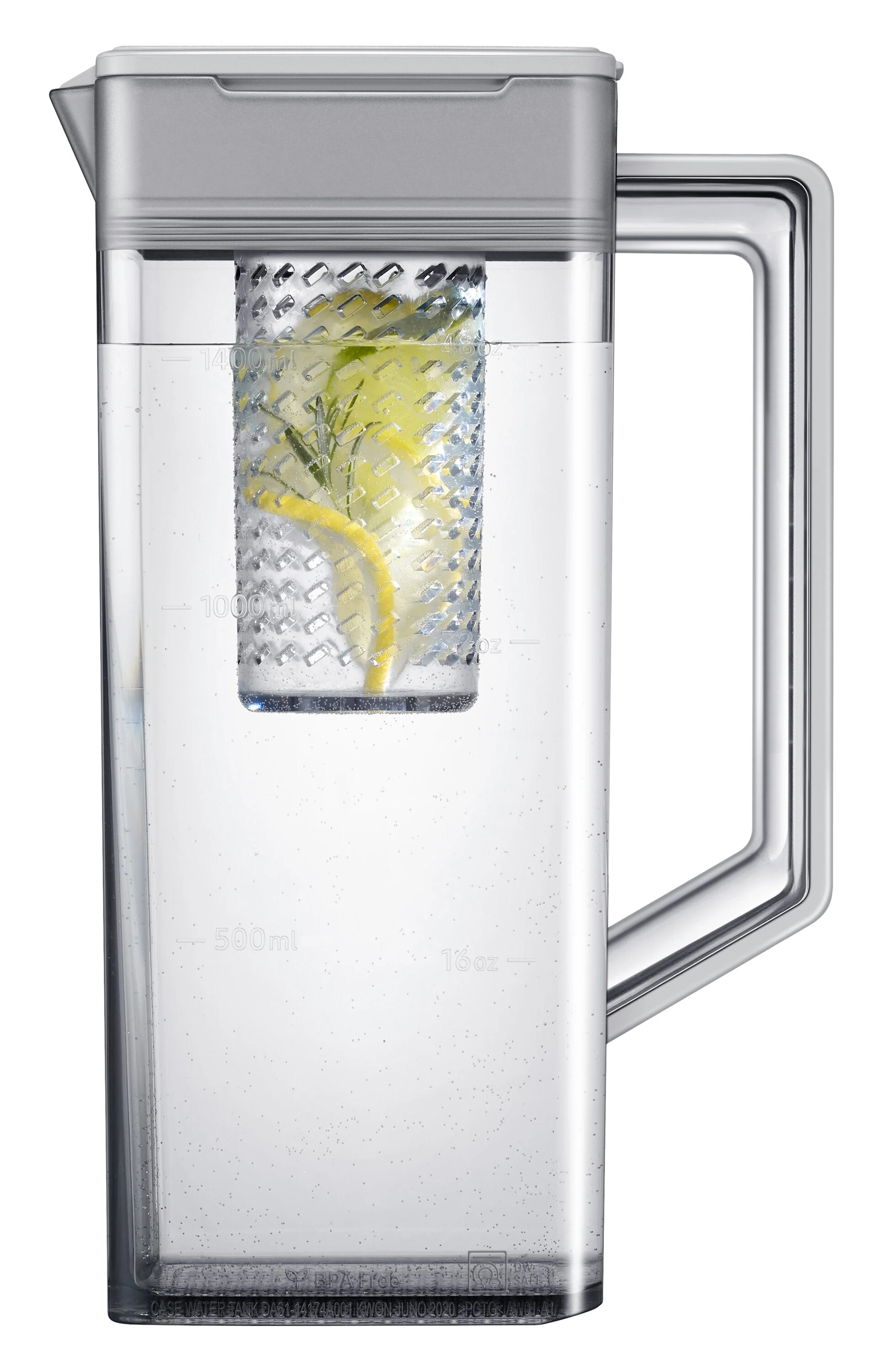 Samsung Bespoke 24 Cu. Ft. Counter-Depth French-Door Refrigerator - RF24BB6200QLAA - Image 4