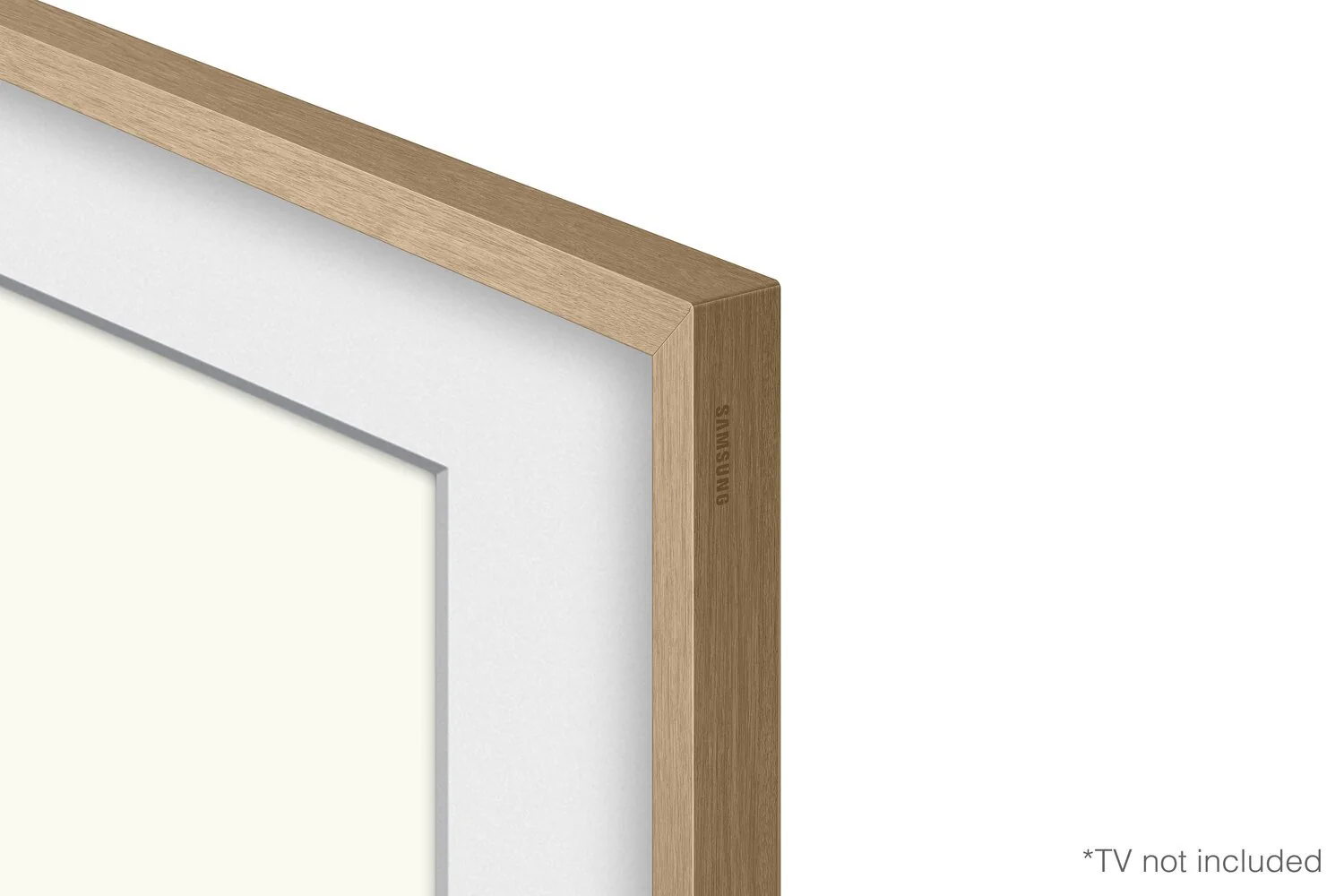 Samsung Customizable Bezel for 2021 43" The Frame TV - Modern Teak - Image 6