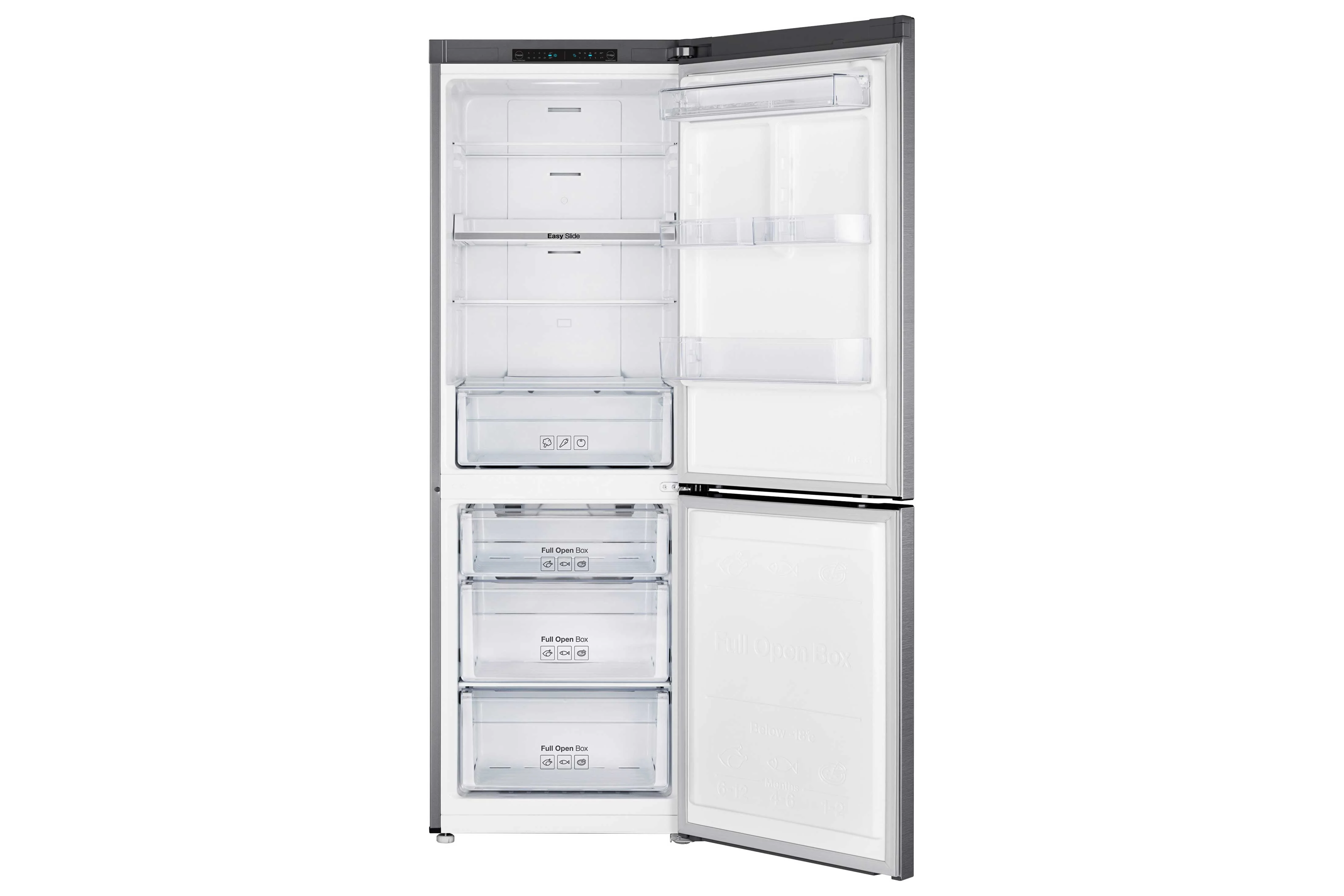 Samsung Stainless Steel 2-Door Bottom Mount Refrigerator (11.3 Cu.Ft) - RB10FSR4ESR/AA - Image 2