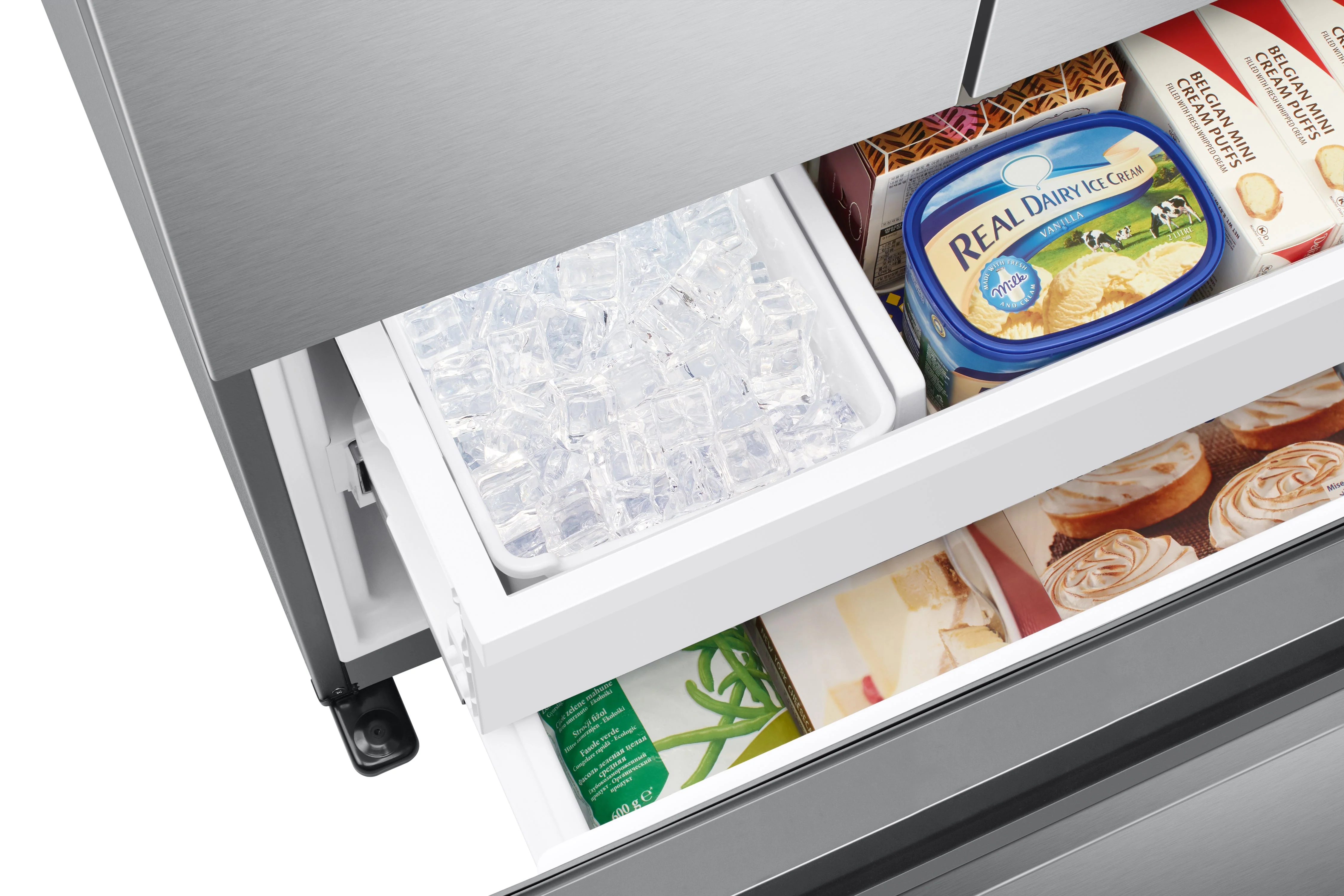 Samsung Stainless Steel 33" Counter Depth French Door (17.5 Cu.Ft) - RF18A5101SR/AA - Image 6