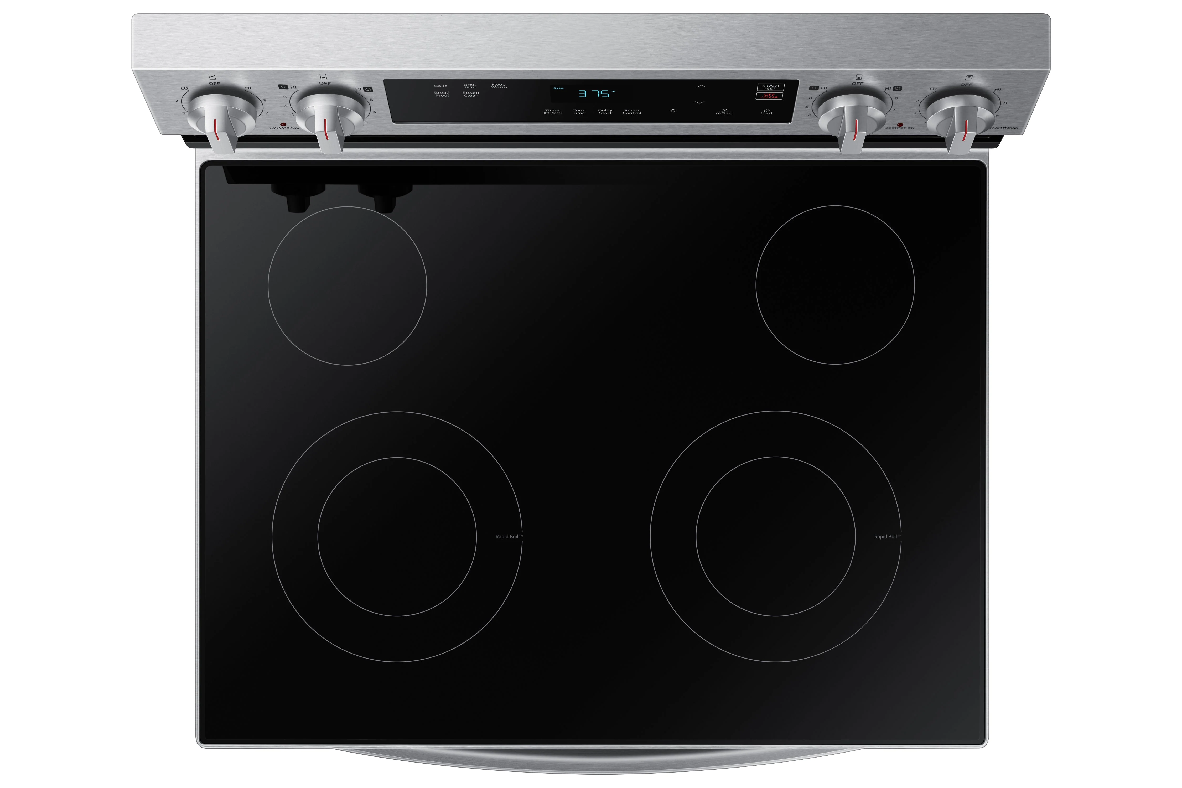 Samsung Stainless Steel Freestanding Electric Range with Wi-Fi (6.3 Cu.Ft) - NE63A6111SS/AC - Image 5