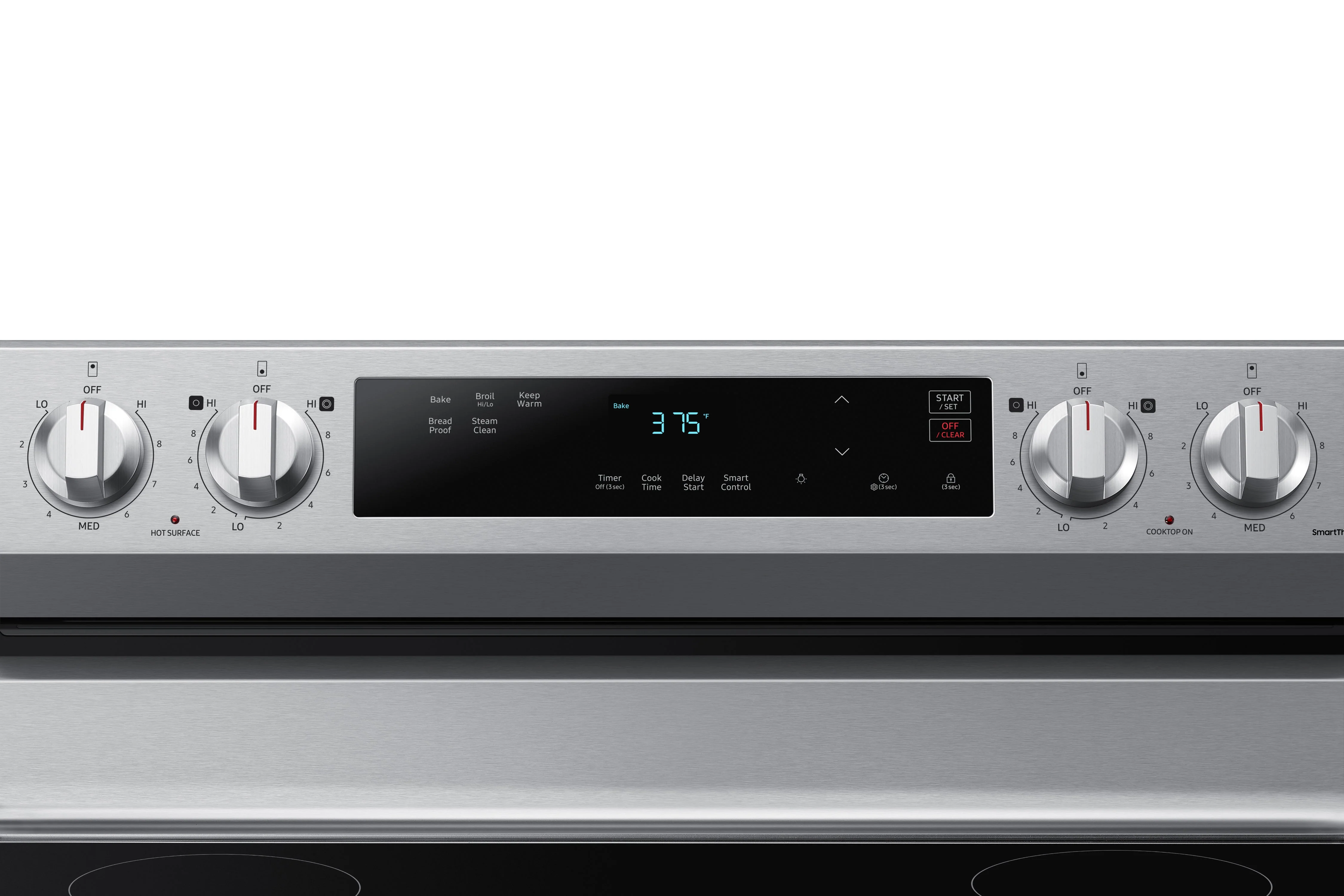 Samsung Stainless Steel Freestanding Electric Range with Wi-Fi (6.3 Cu.Ft) - NE63A6111SS/AC - Image 9