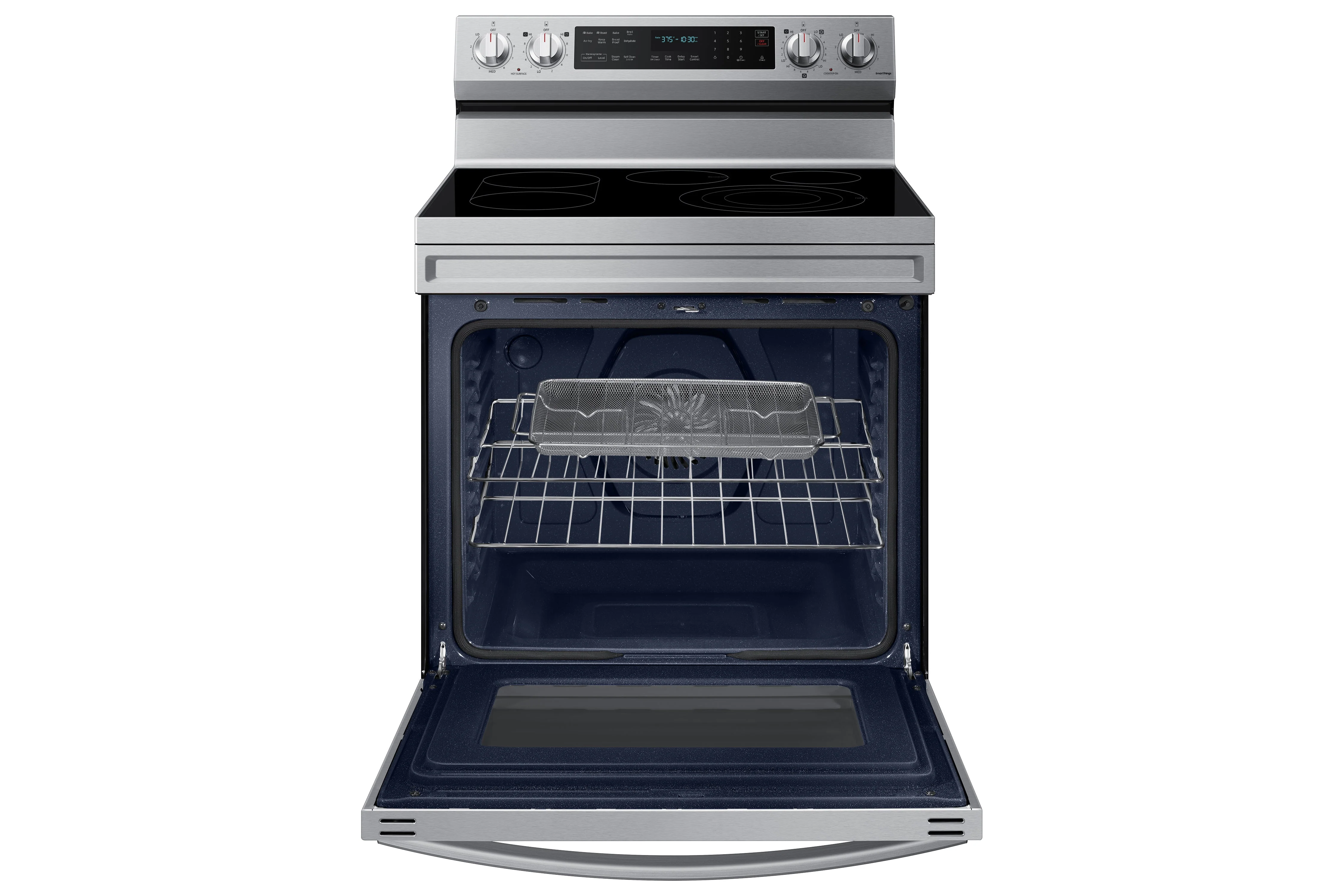 Samsung Stainless Steel Freestanding Electric True Convection Range with Air Fry and Wi-Fi (6.3 Cu.Ft) - NE63A6711SS/AC - Image 4