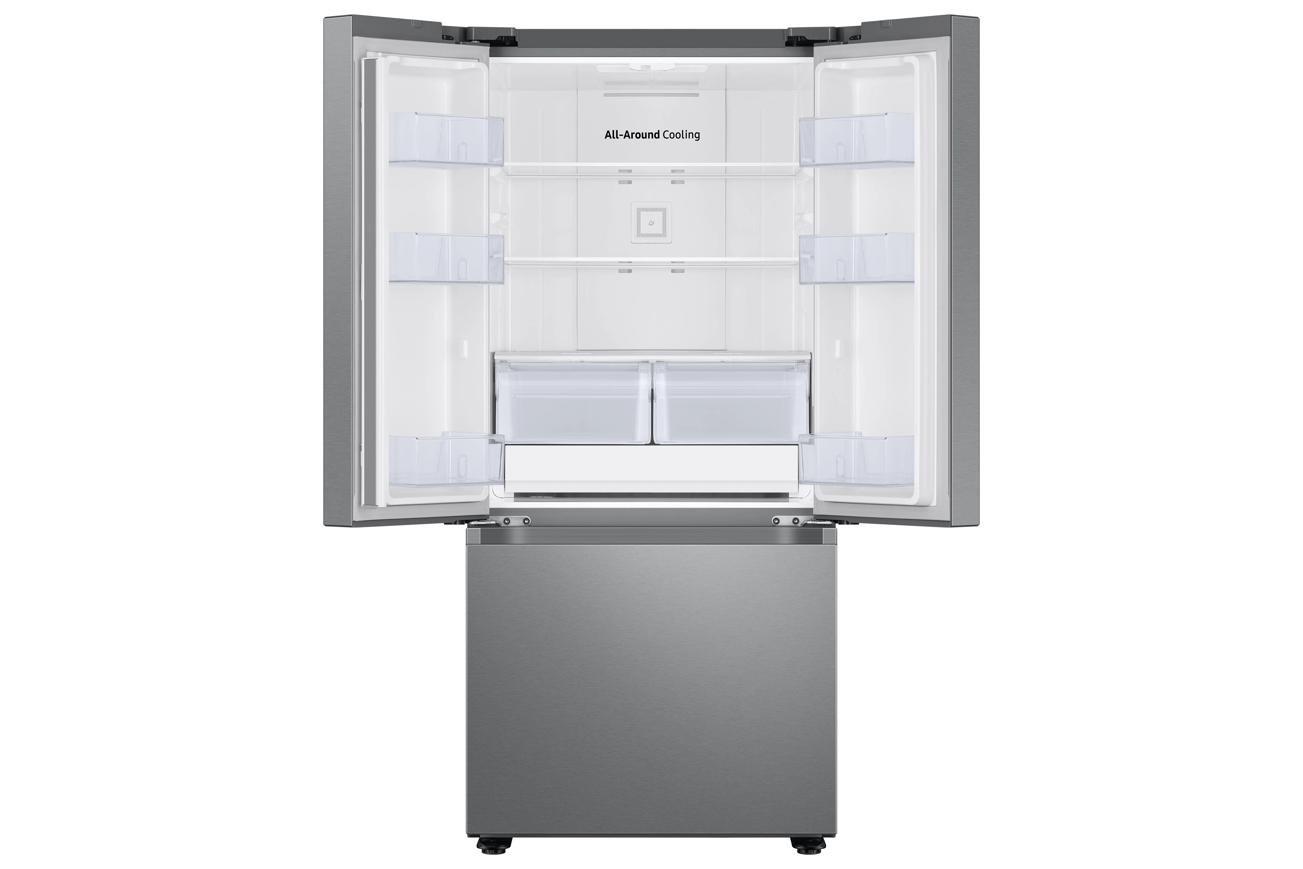 Samsung Stainless Steel French Door Refrigerator (22.1 cu.ft.) - RF22A4111SR/AA - Image 3