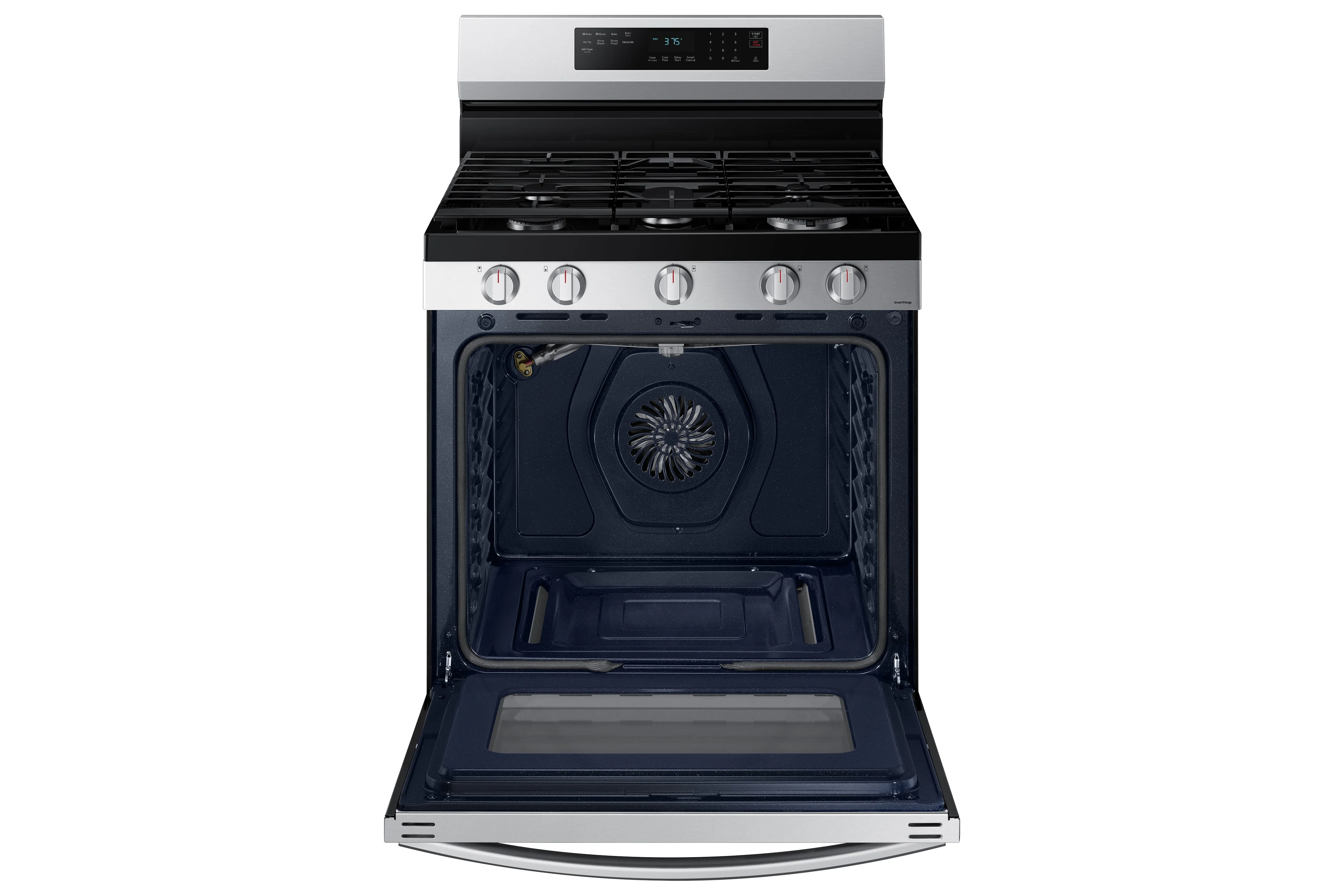 Samsung Stainless Steel Gas Fan Convection Range with Wi-Fi and Air Fry (6.0 Cu.Ft) - NX60A6511SS/AA - Image 4