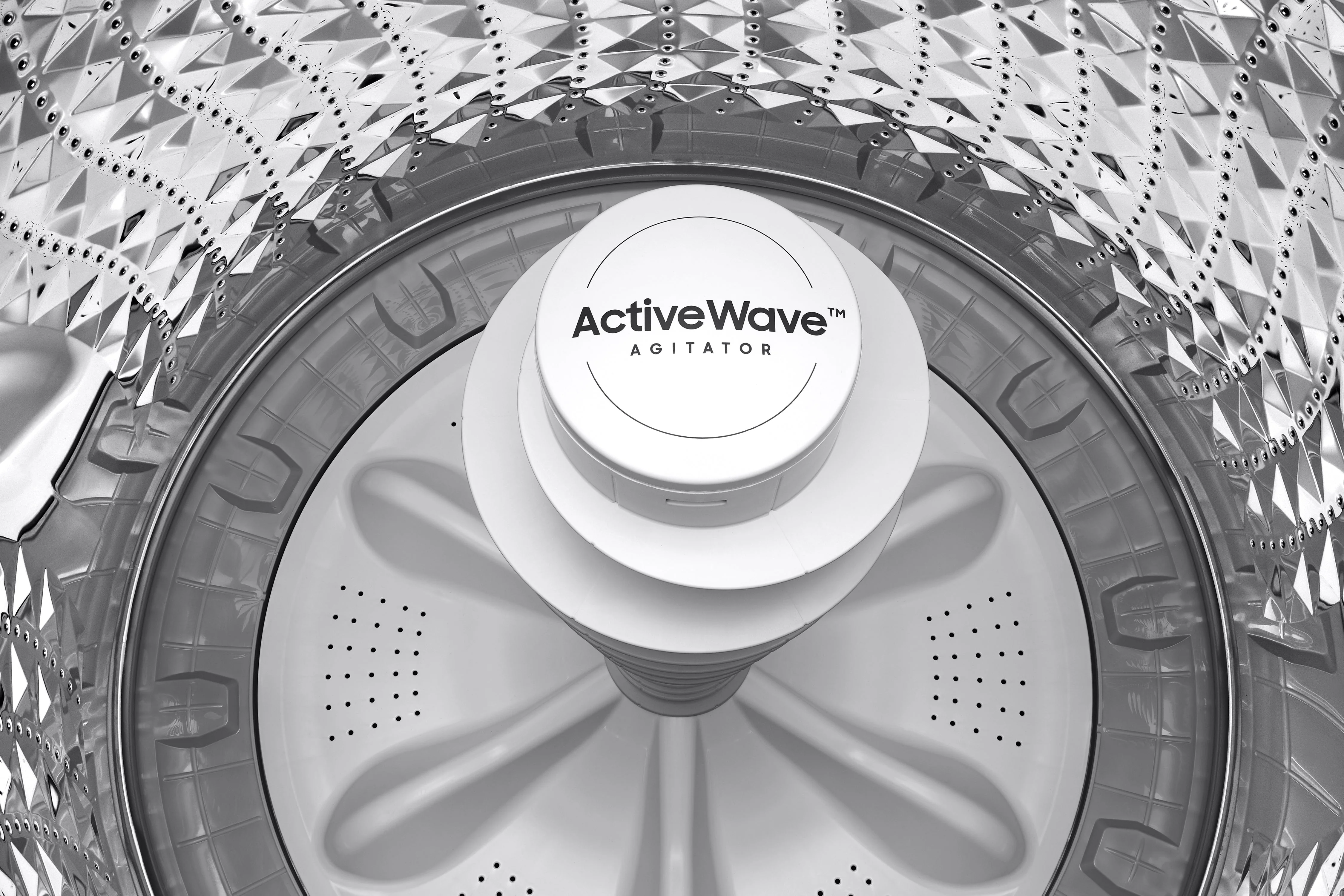 Samsung White Top Load Washer with ActiveWave Agitator (5.0 Cu.Ft) - WA44A3205AW/A4 - Image 8