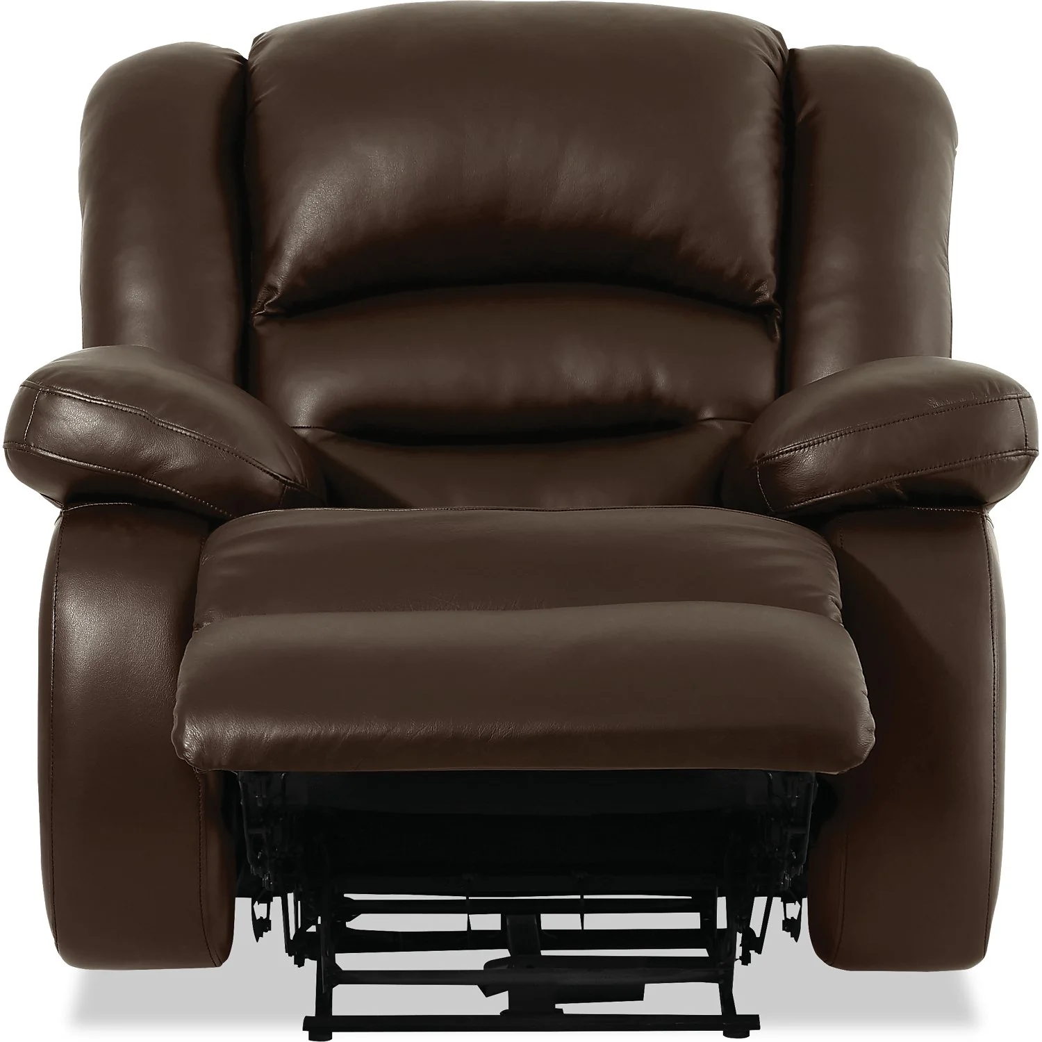 Sandford Genuine Leather Power Recliner - Brown - Image 4