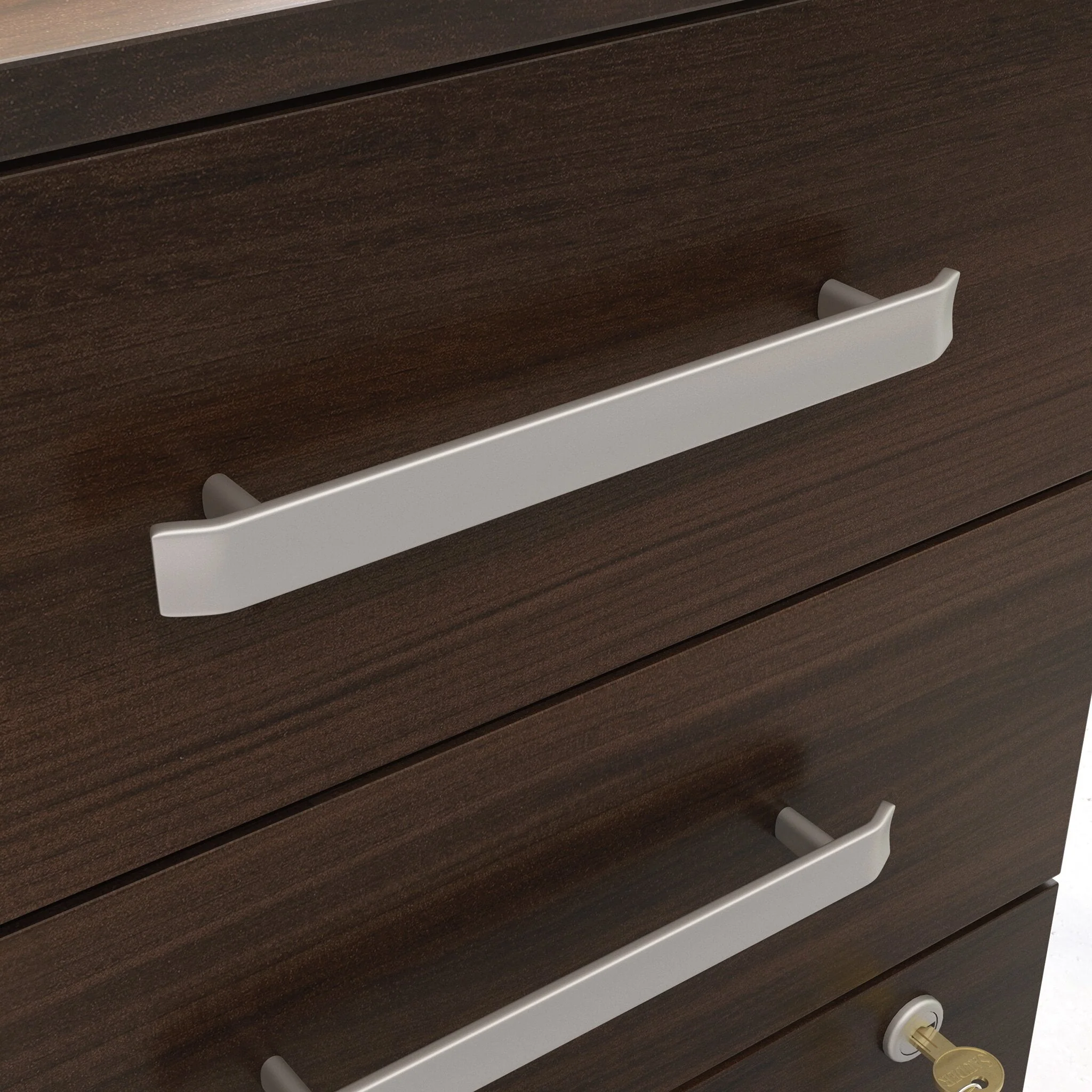 Sentinel Commercial Grade 3-Drawer Filing Cabinet - Noble Elm - Image 5