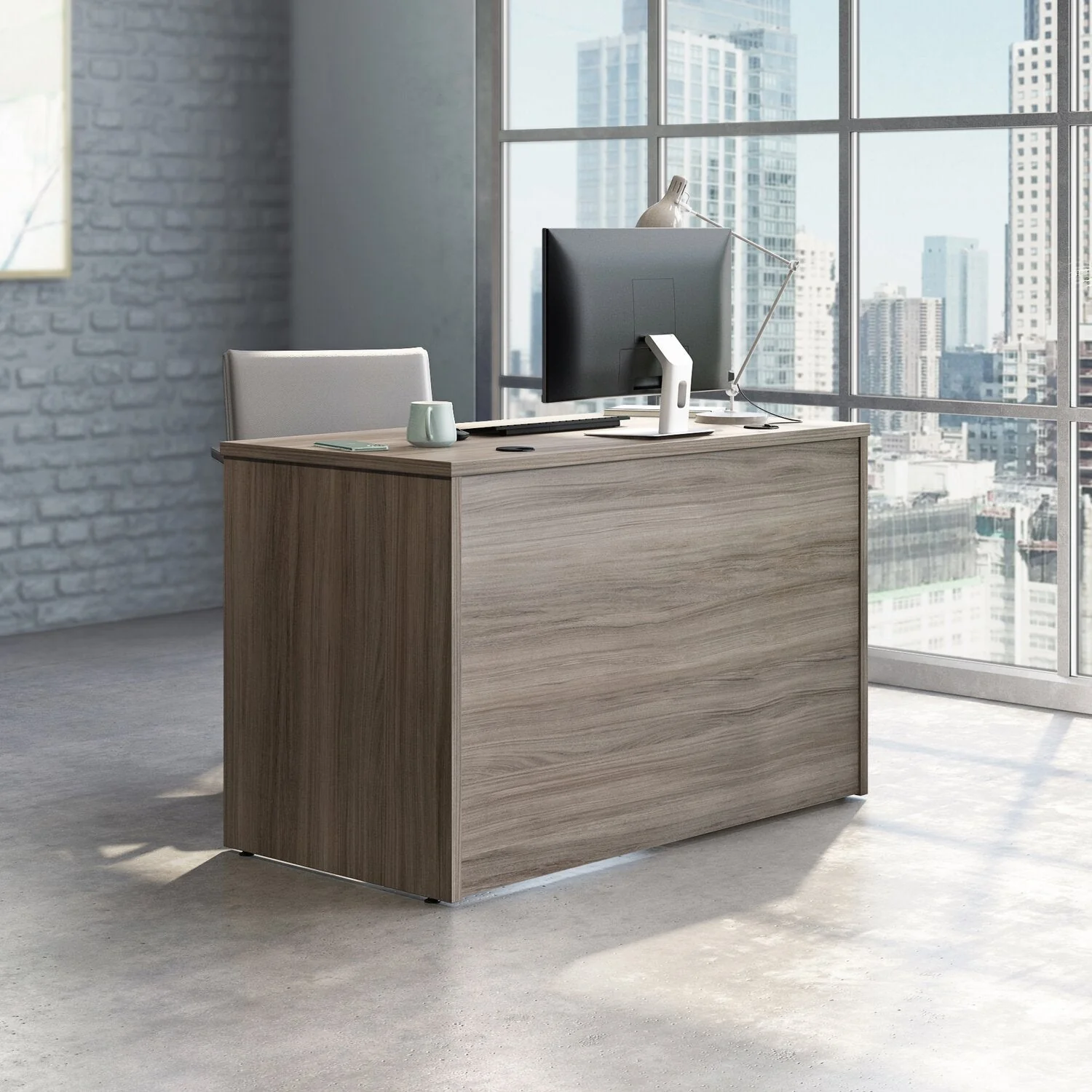 Sentinel Commercial Grade 48" x 24" Desk - Hudson Elm - Image 2