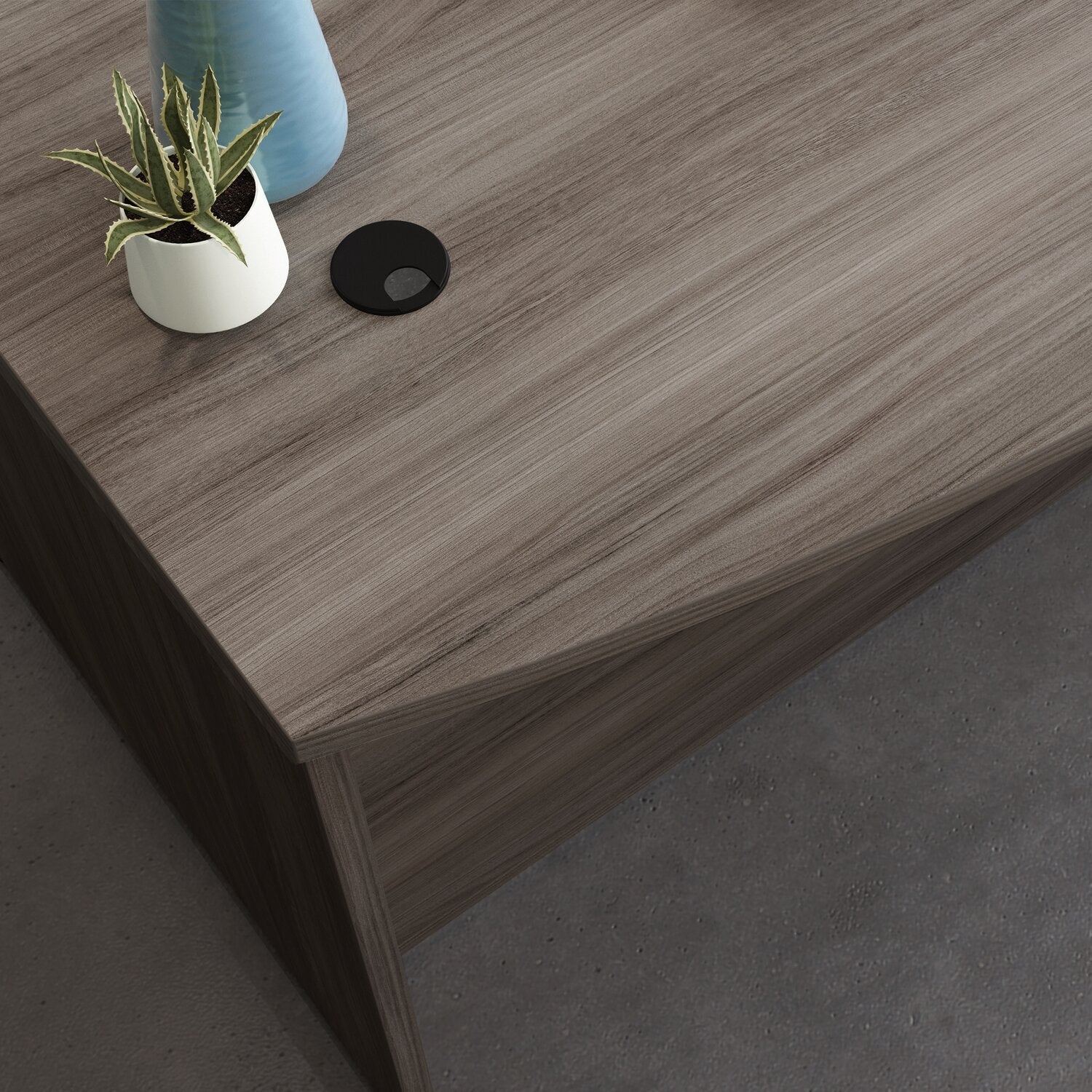 Sentinel Commercial Grade 60" x 36" Desk - Hudson Elm - Image 6