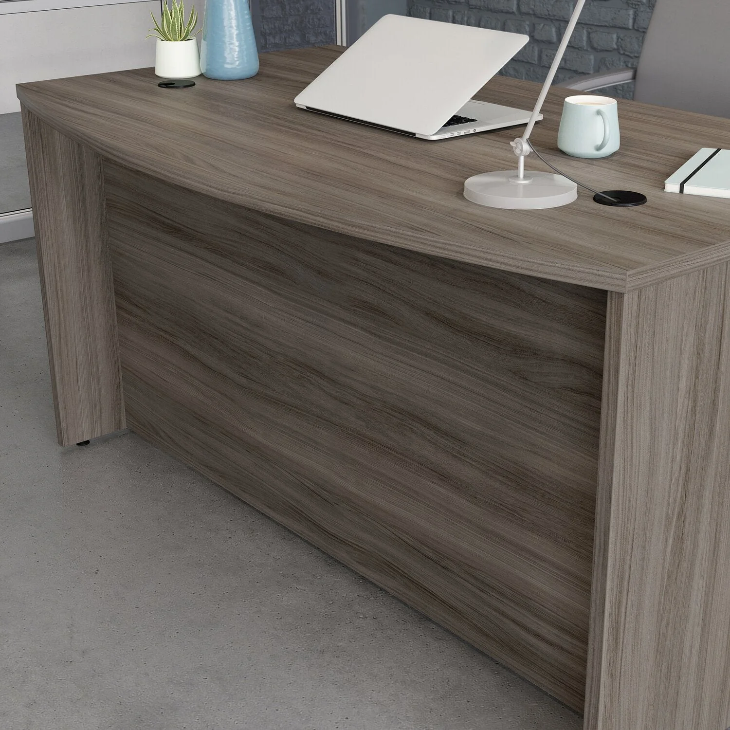 Sentinel Commercial Grade 60" x 36" Desk - Hudson Elm - Image 8