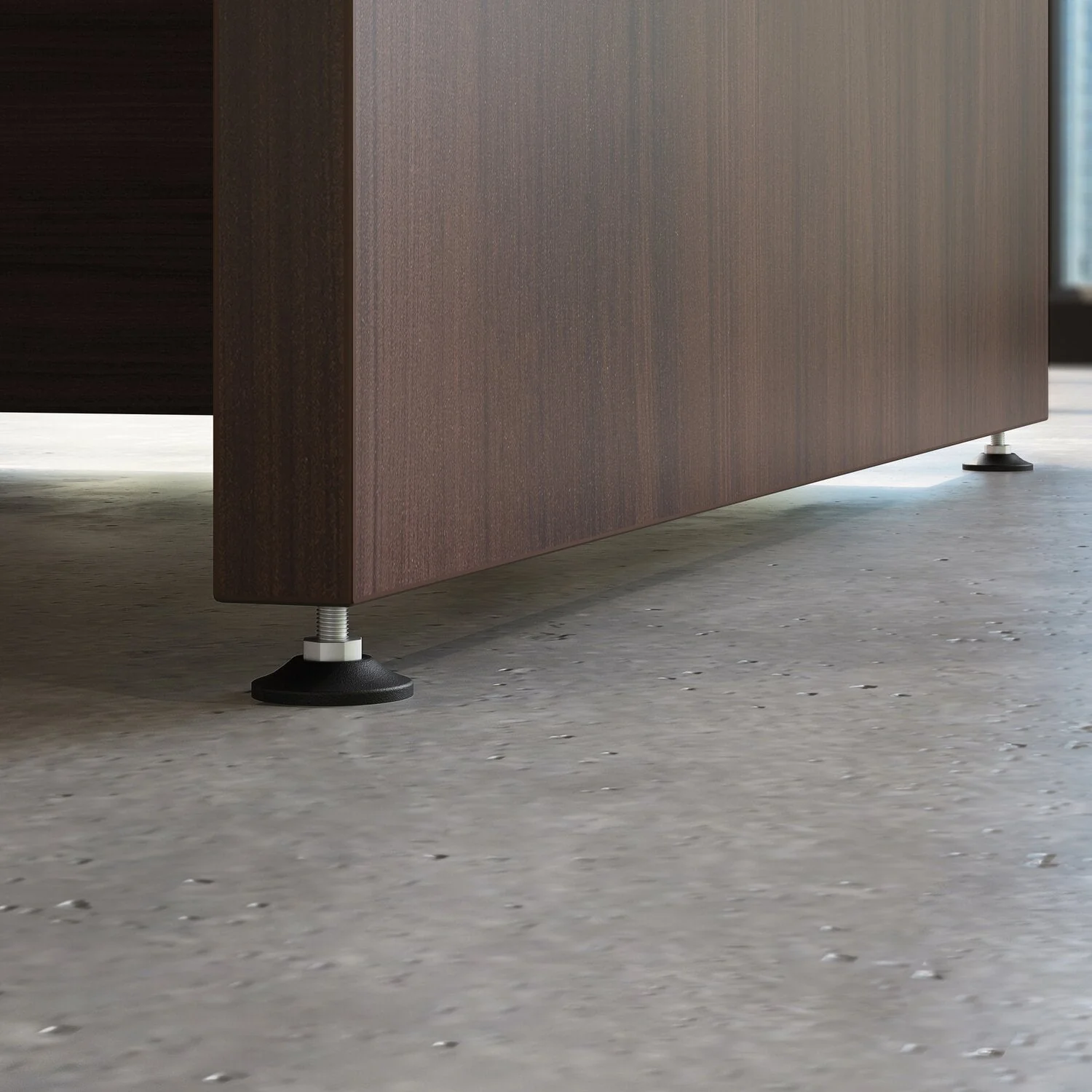 Sentinel Commercial Grade 60" x 36" Desk - Noble Elm - Image 6