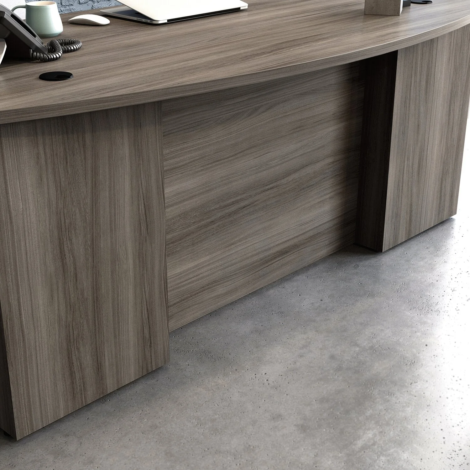 Sentinel Commercial Grade 72" x 36" Desk - Hudson Elm - Image 6