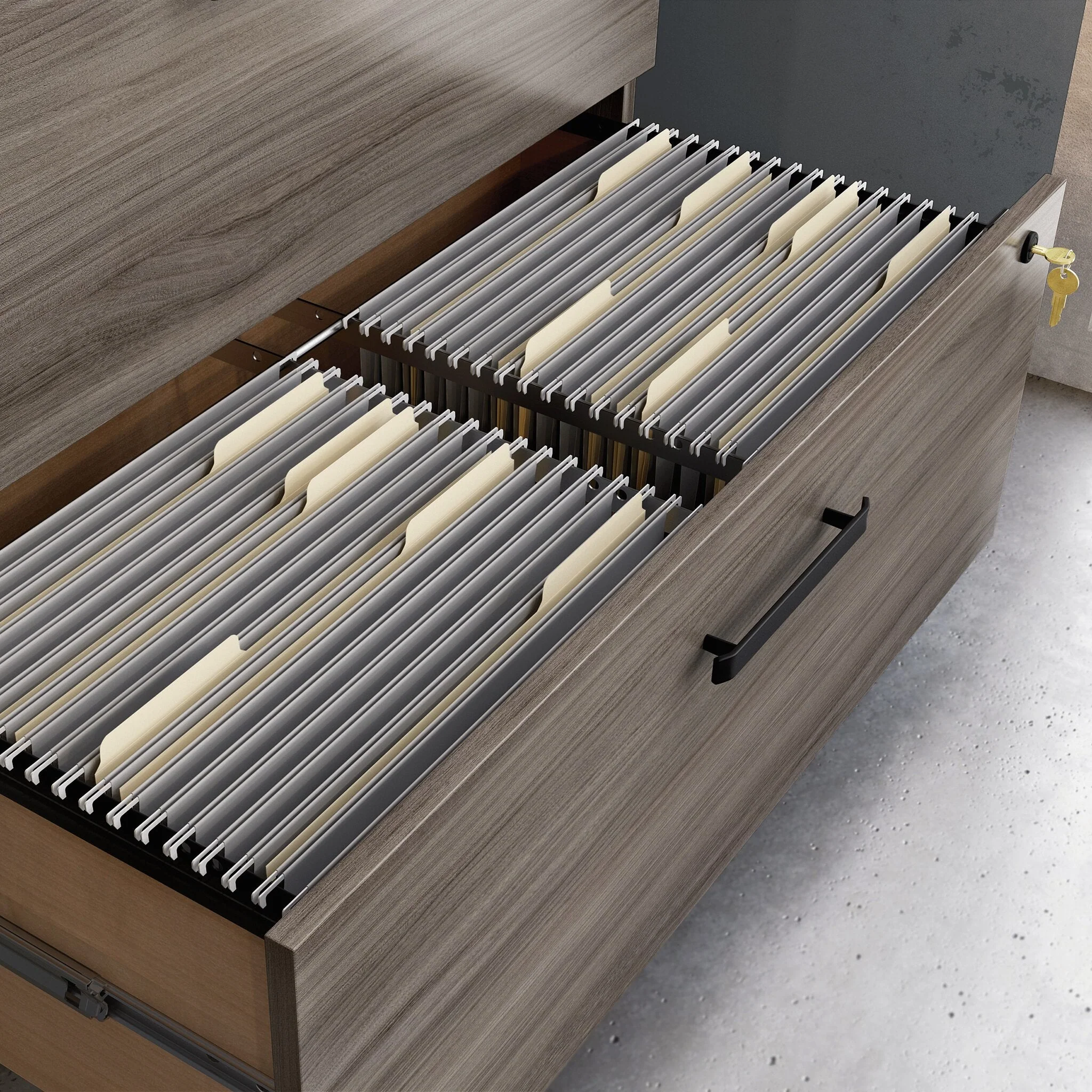 Sentinel Commercial Grade Lateral Filing Cabinet - Hudson Elm - Image 5