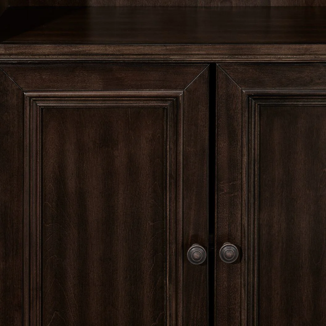 Shane 2 Door Bookcase - Tuscany Brown - Image 3
