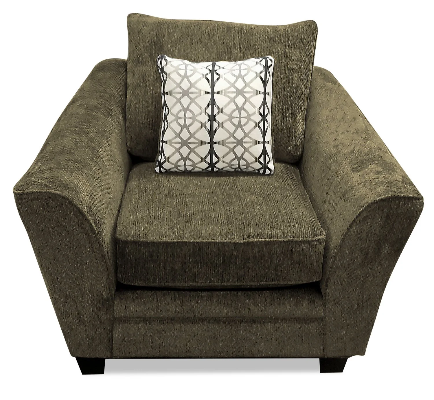 Sherwood Chenille Condo Chair - Brown - Image 2