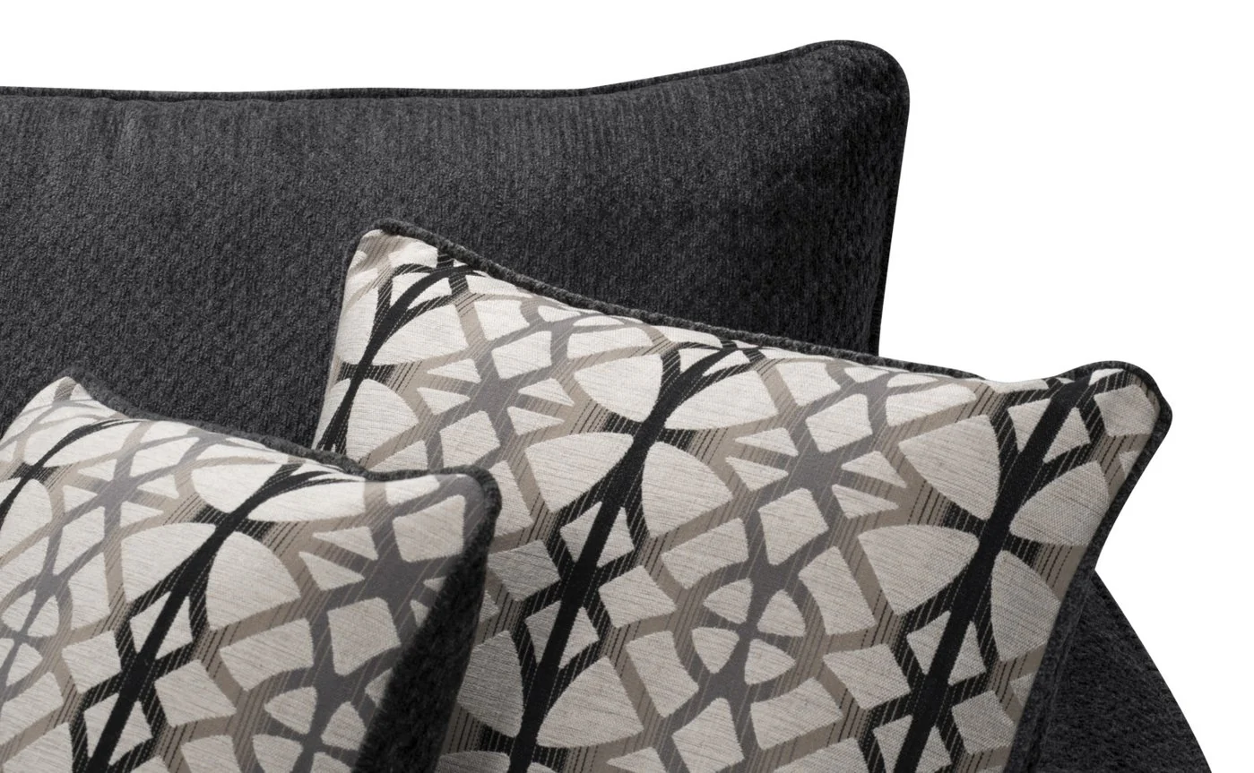 Sherwood Chenille Loveseat - Charcoal - Image 5