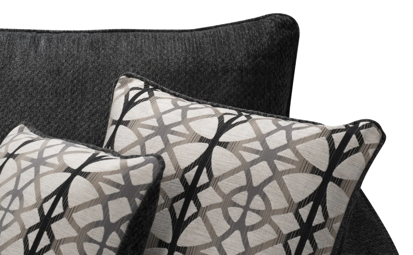 Sherwood Chenille Sofa - Charcoal - Image 5