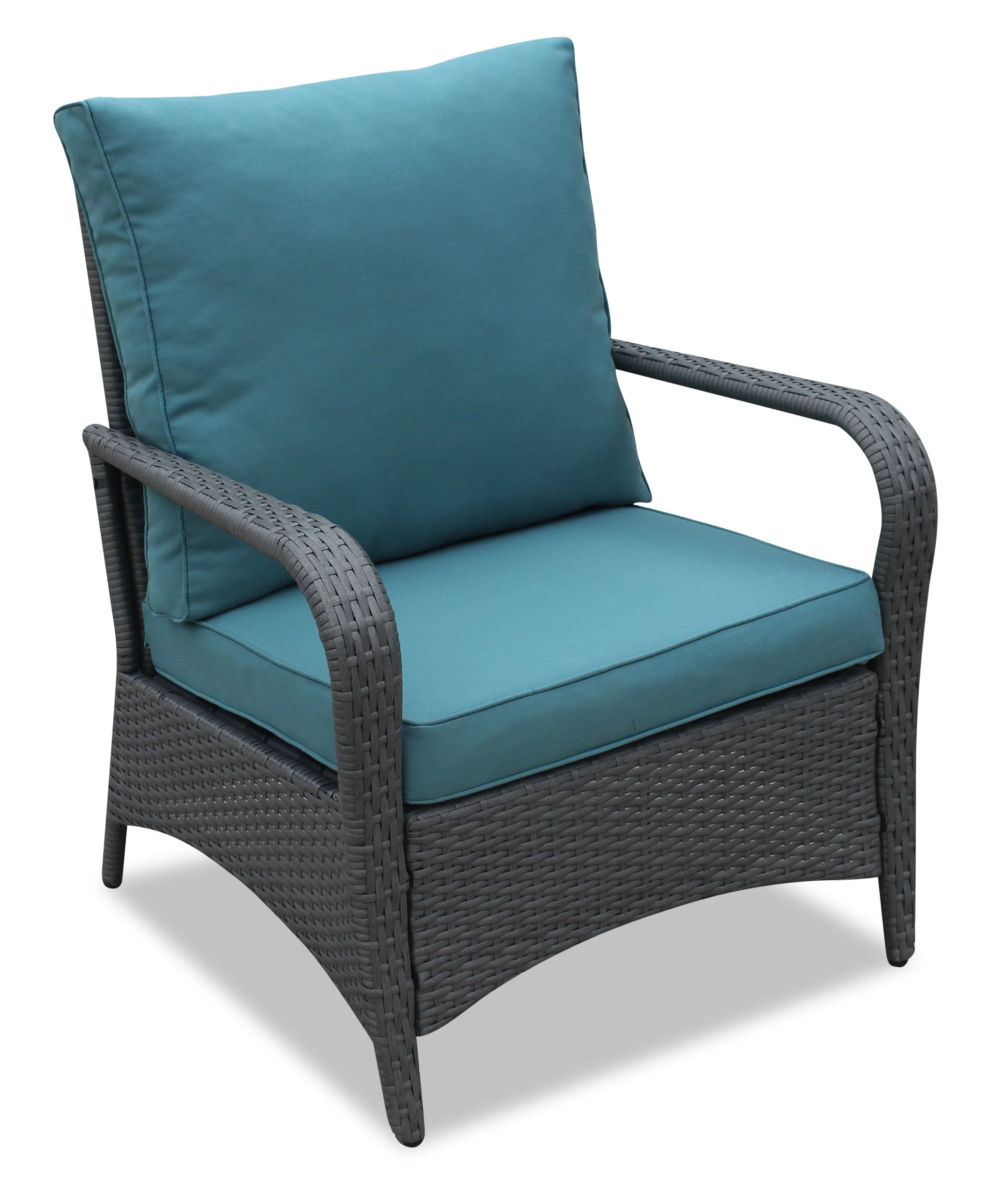 Singapore 4-Piece Conversation Set - Blue - Image 3