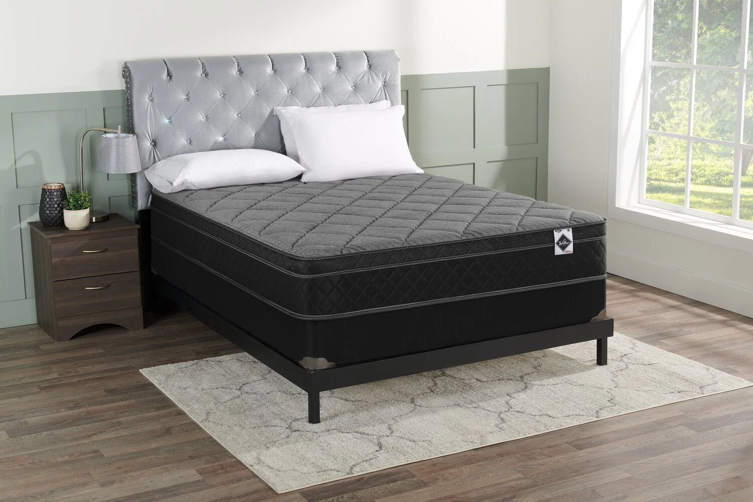 Springwall Marsh Eurotop Queen Mattress-in-a-Box - Image 4