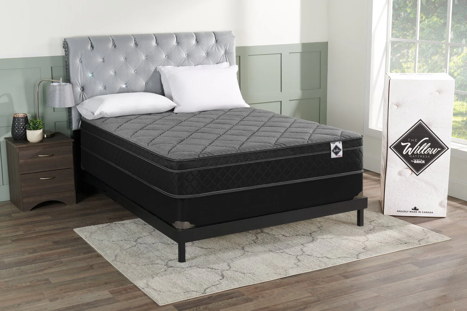 Springwall Marsh Eurotop Queen Mattress-in-a-Box - Image 6