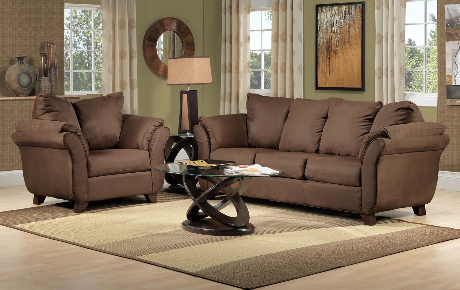 Stark End Table - Brown Cherry - Image 5