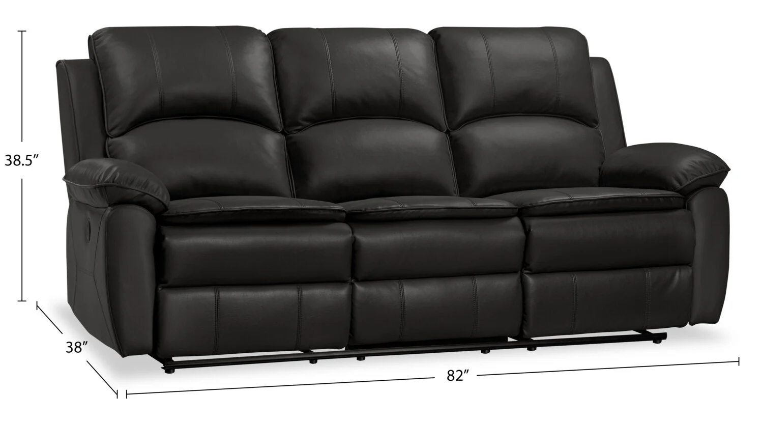 Stephen Leath-Aire Power Reclining Sofa - Grey - Image 11