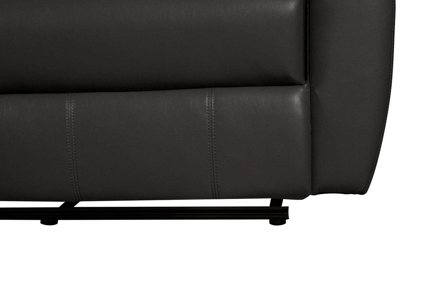 Stephen Leath-Aire Reclining Sofa - Grey - Image 5