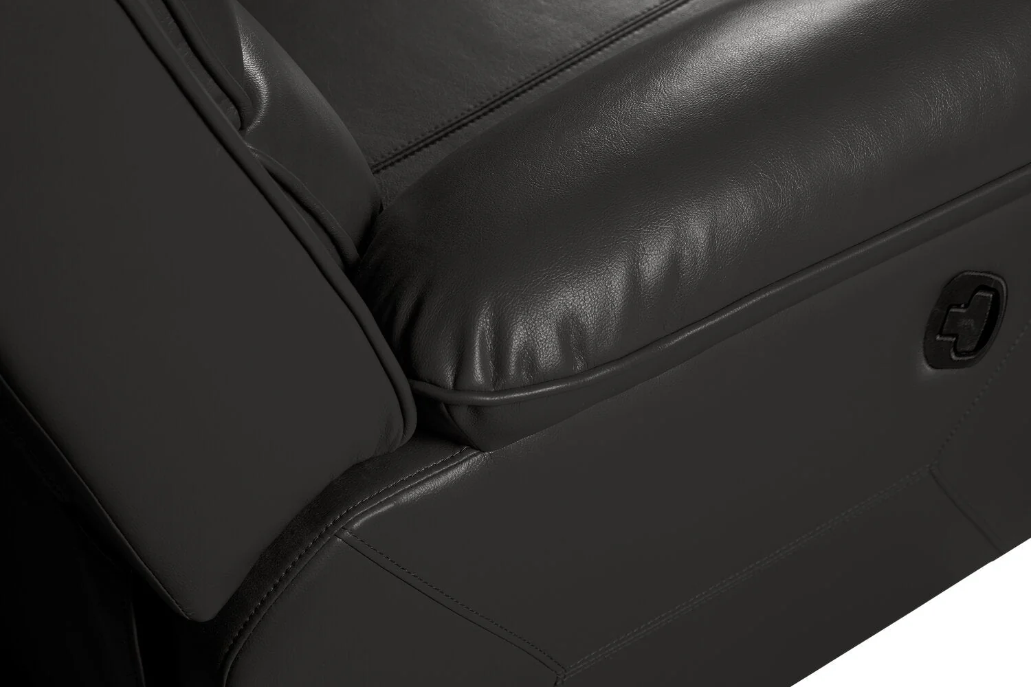 Stephen Leath-Aire Reclining Sofa - Grey - Image 7