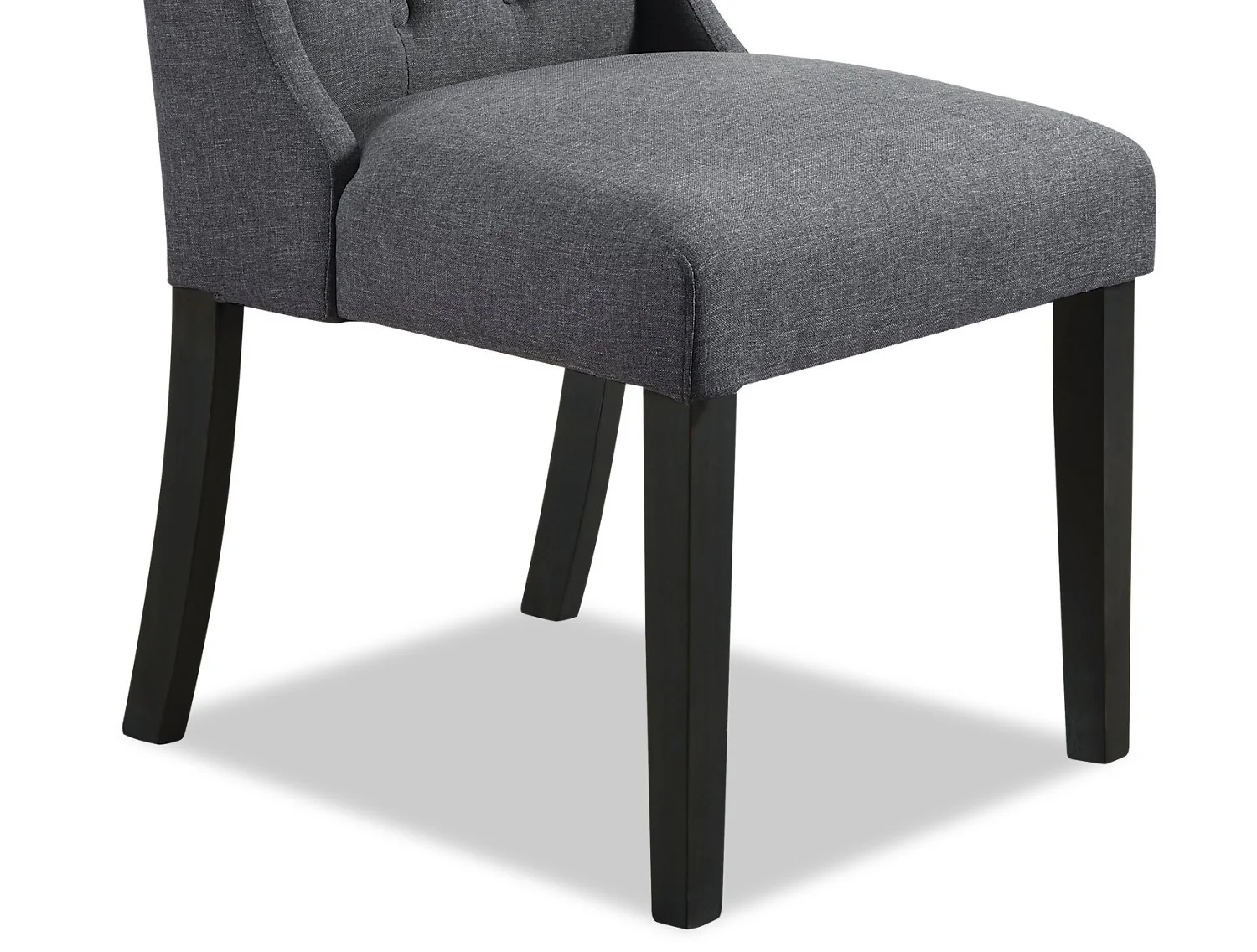 Stong Wingback Dining Chair - Grey - Image 9