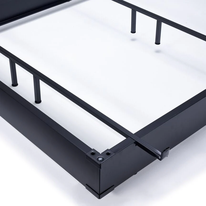 Sunset 6" Full Platform Bed Base - Black - Image 3
