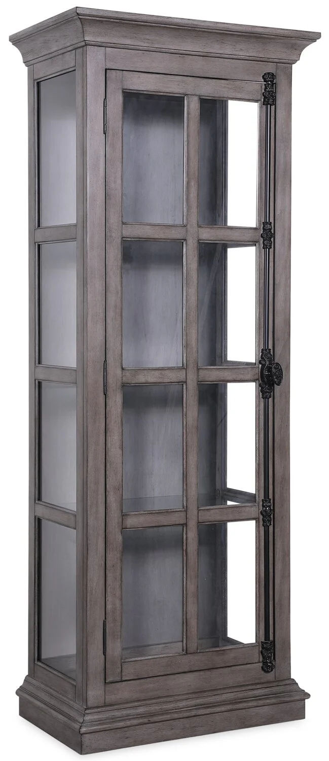 Tander Curio Cabinet - Grey