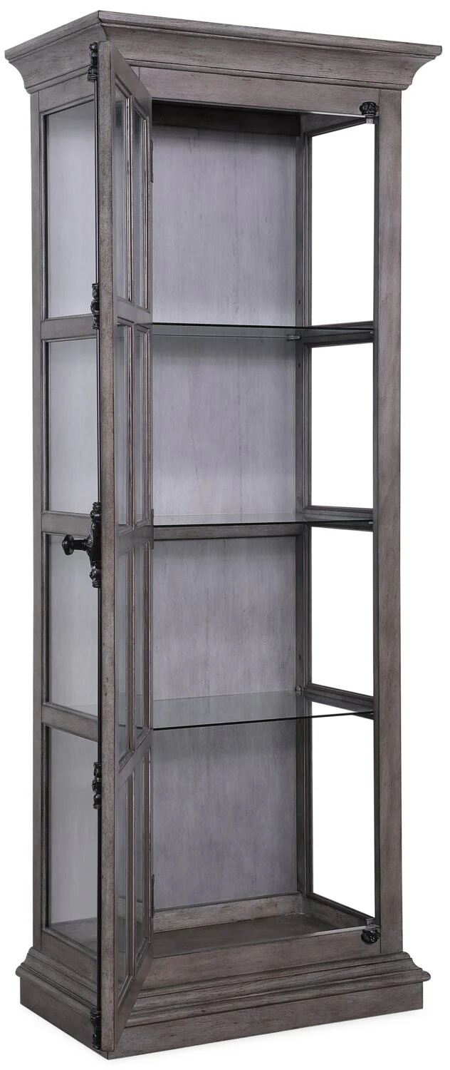 Tander Curio Cabinet - Grey - Image 2