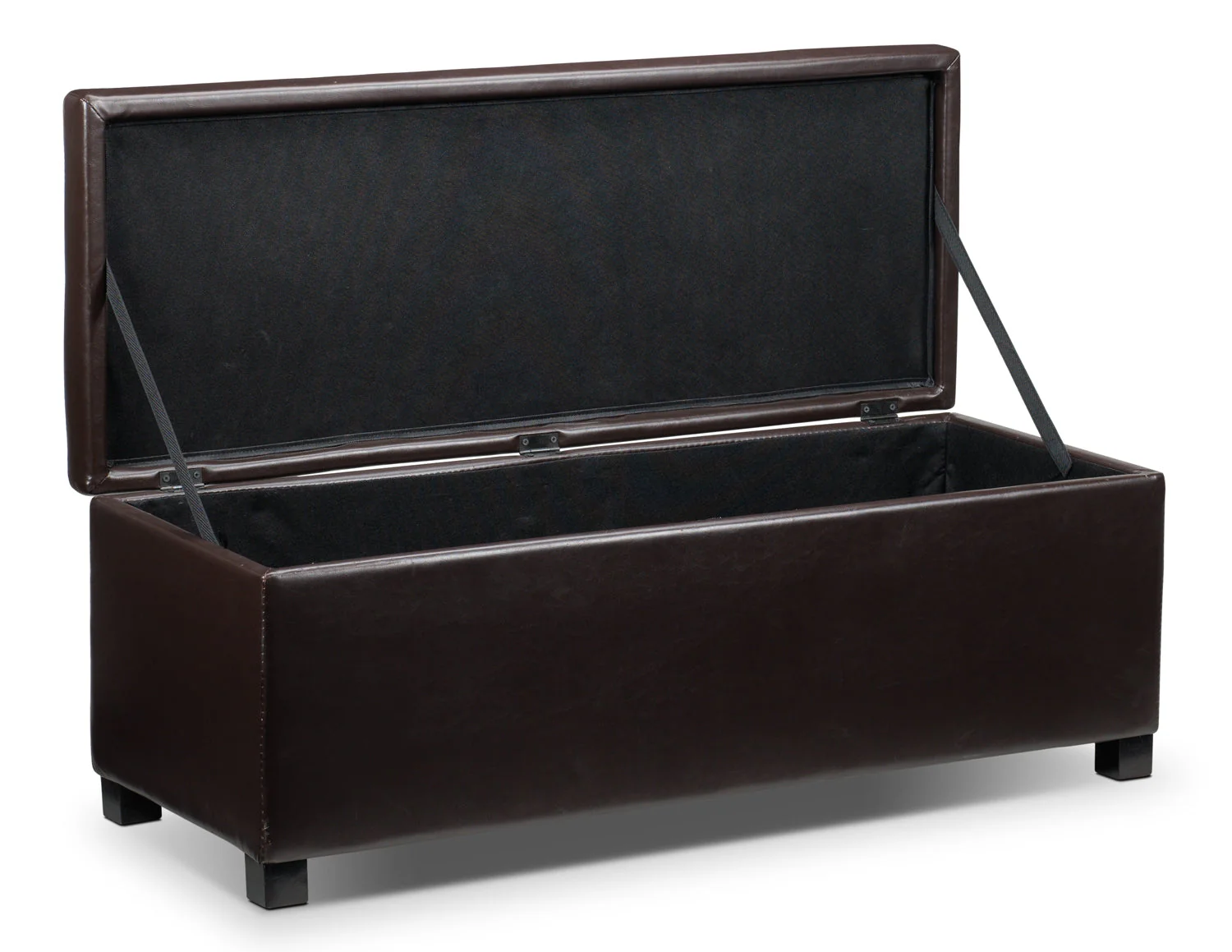 Tobin Ottoman - Chocolate - Image 4