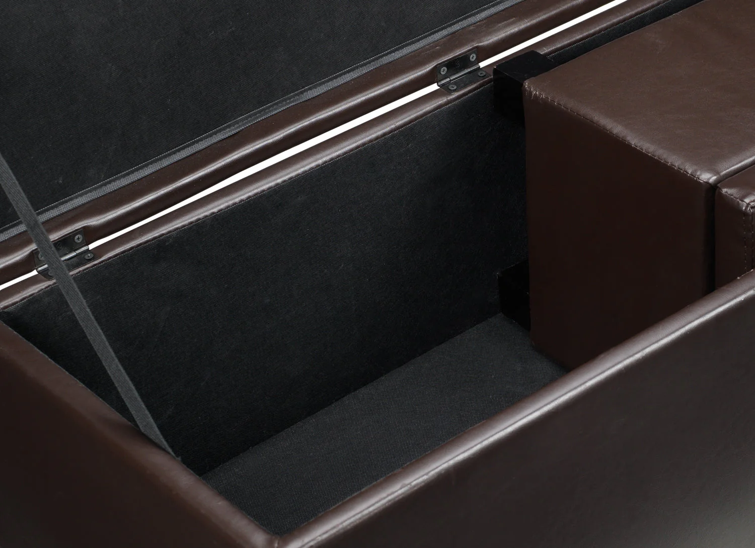 Tobin Ottoman - Chocolate - Image 7