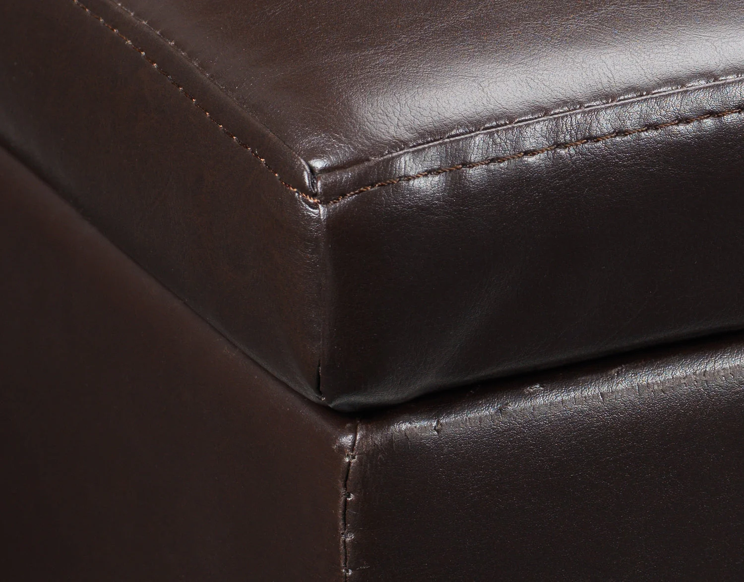 Tobin Ottoman - Chocolate - Image 8
