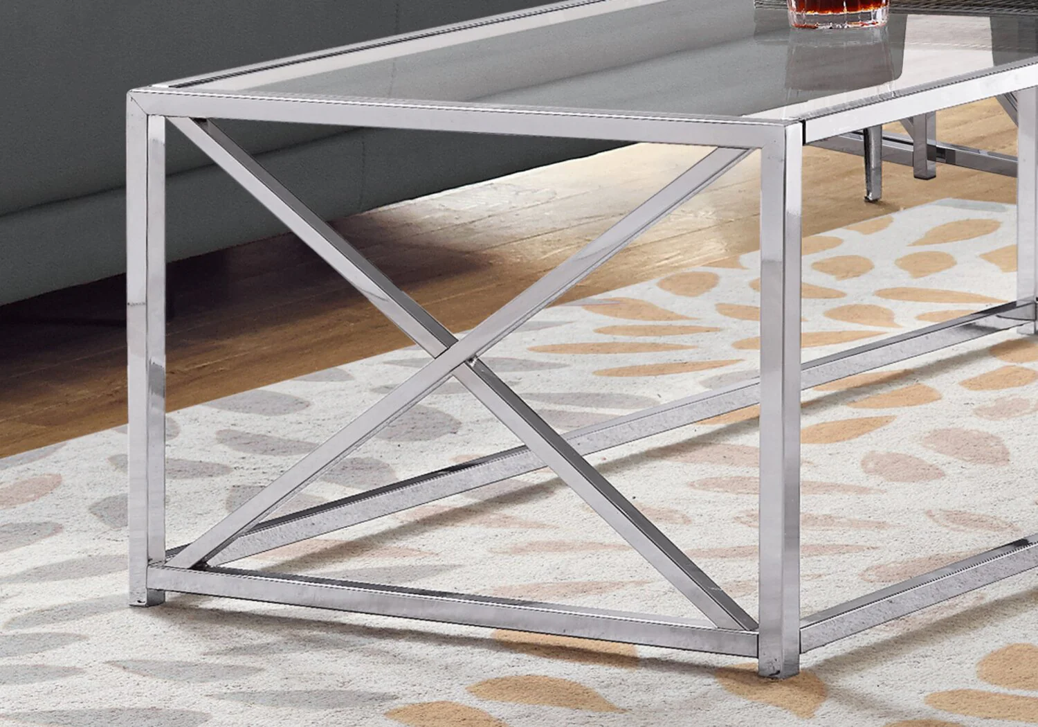 Turnhout Coffee Table - Chrome - Image 2