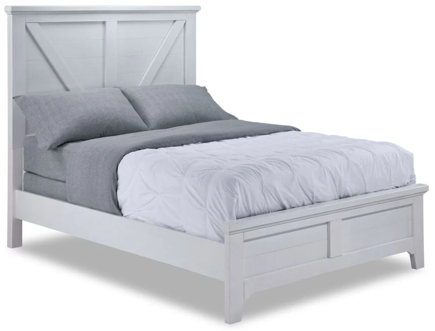 Twain 6-piece Full Bedroom Set - Sea Shell - Image 2