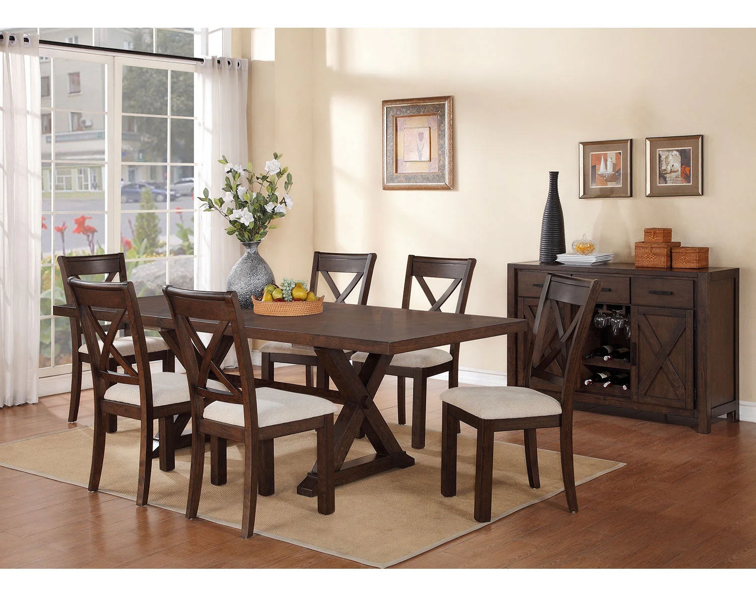 Umber Side Chair - Beige - Image 2