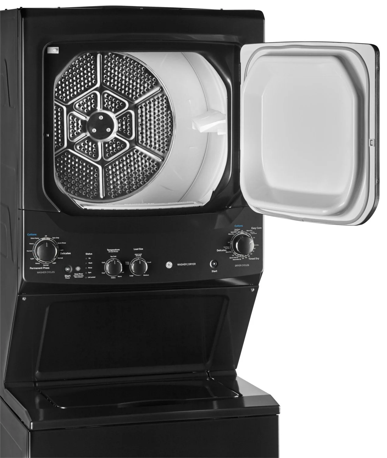 Unitized Spacemaker Washer and Electric Dryer Combination - GUD37ESMMDG - Image 3