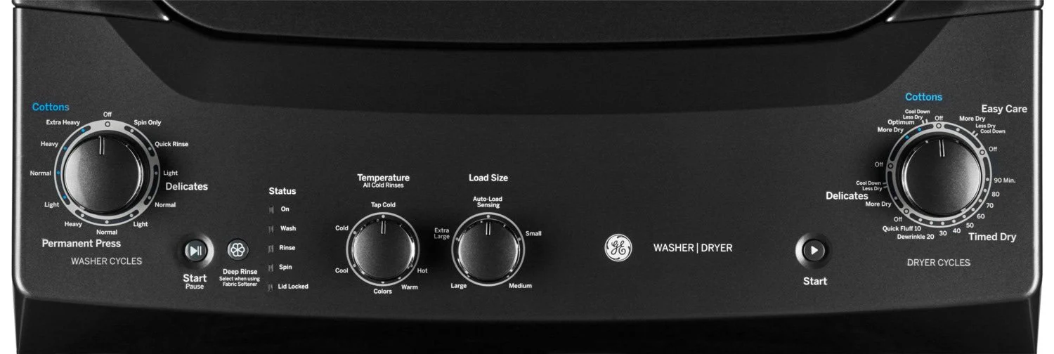 Unitized Spacemaker Washer and Electric Dryer Combination - GUD37ESMMDG - Image 5