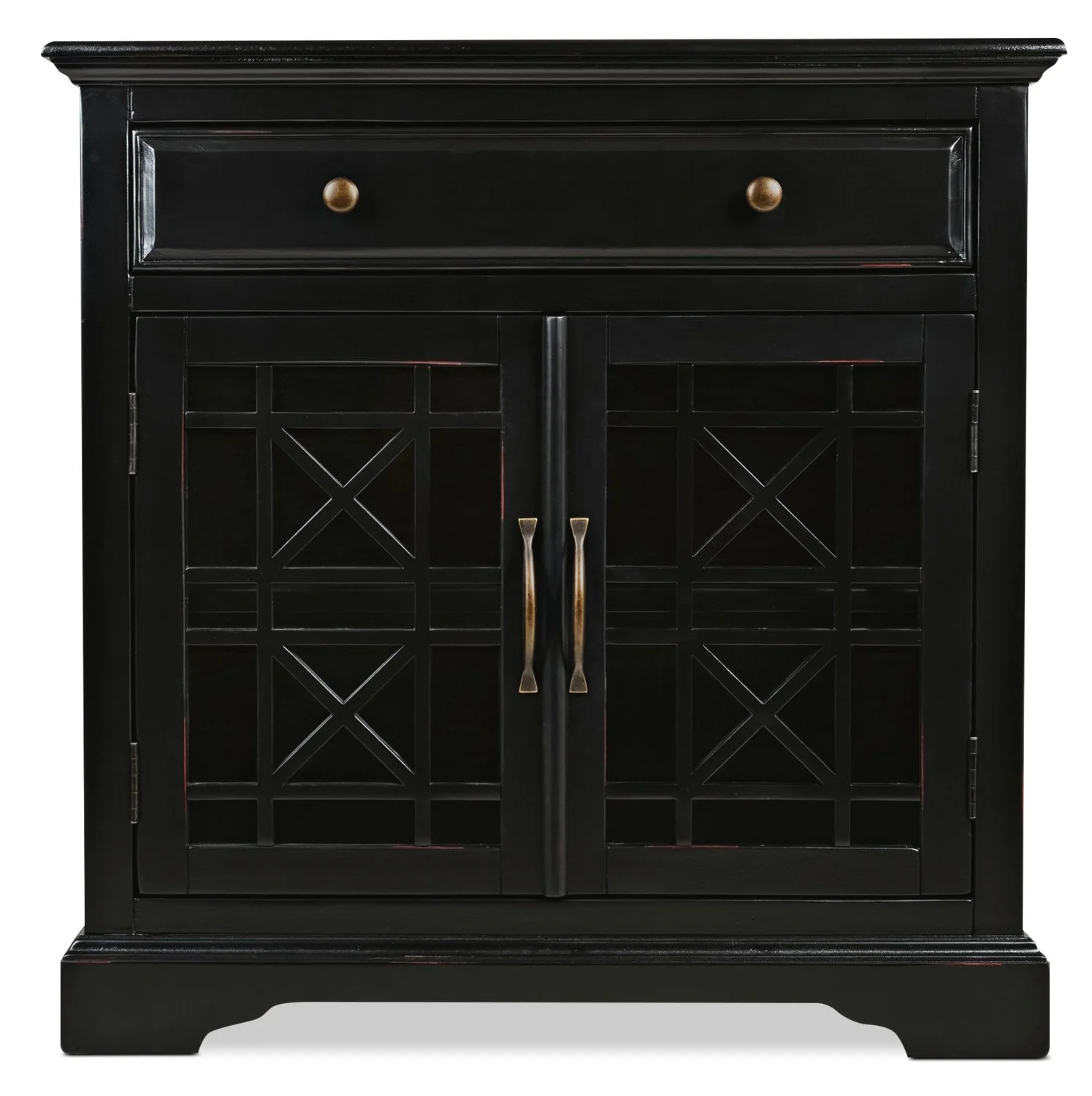Verona Accent Cabinet - Black - Image 2