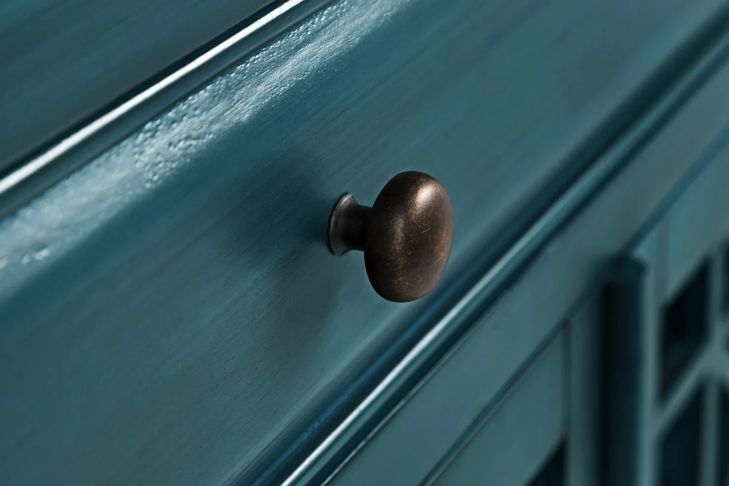 Verona Accent Cabinet - Blue - Image 5
