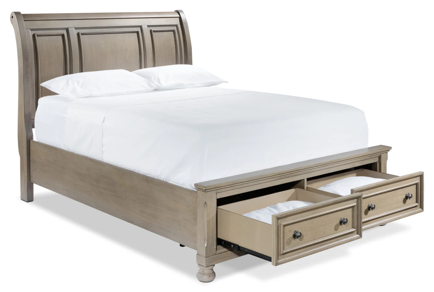Viola King Bed - Grey - Image 7