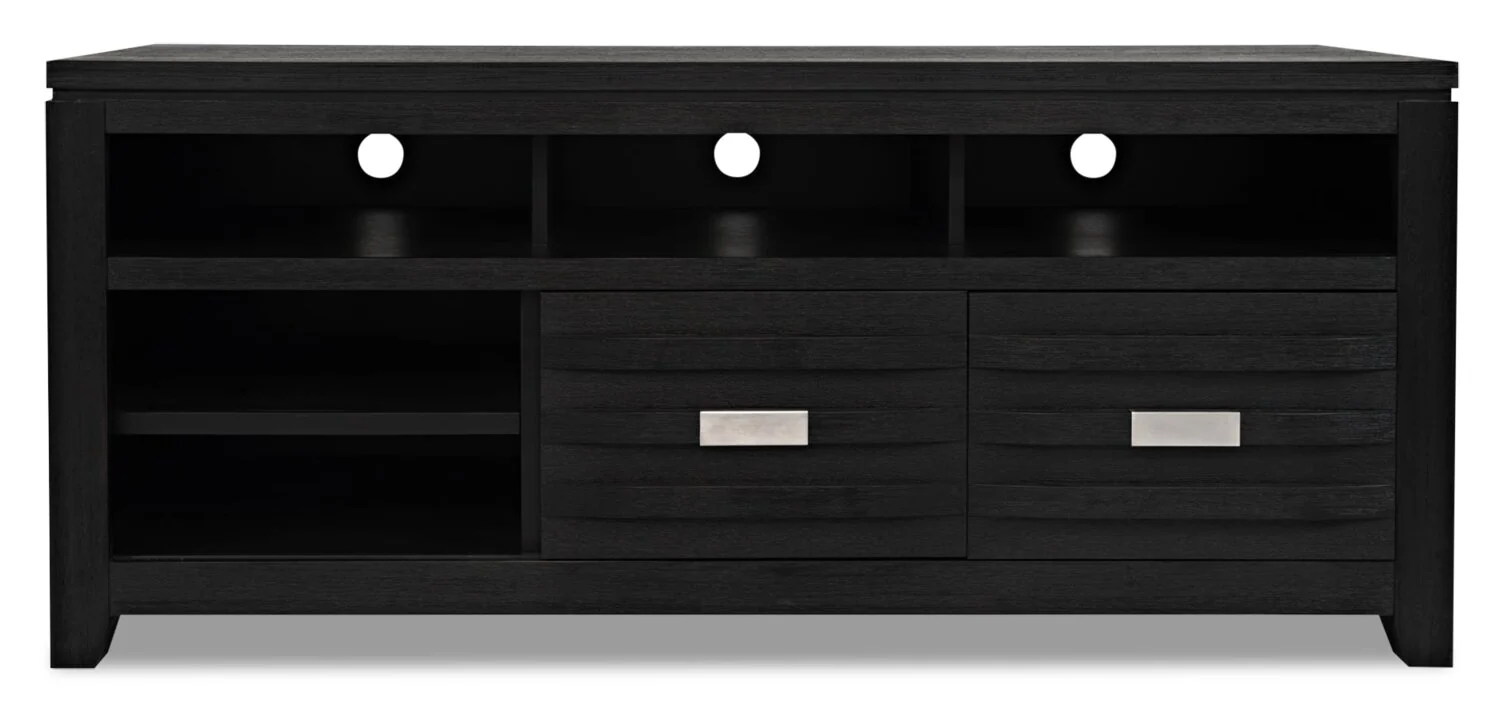 Vizela 60" TV Stand - Charcoal - Image 3