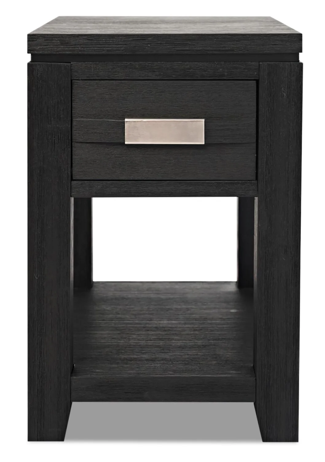 Vizela Chairside Table - Charcoal - Image 2