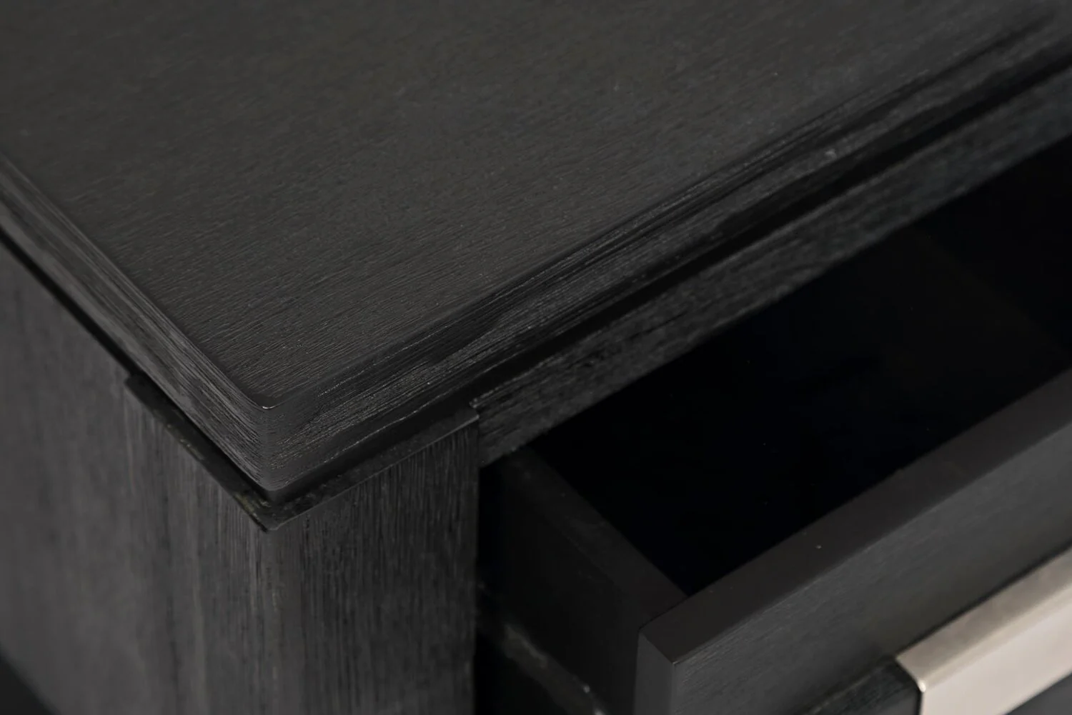 Vizela Chairside Table - Charcoal - Image 4